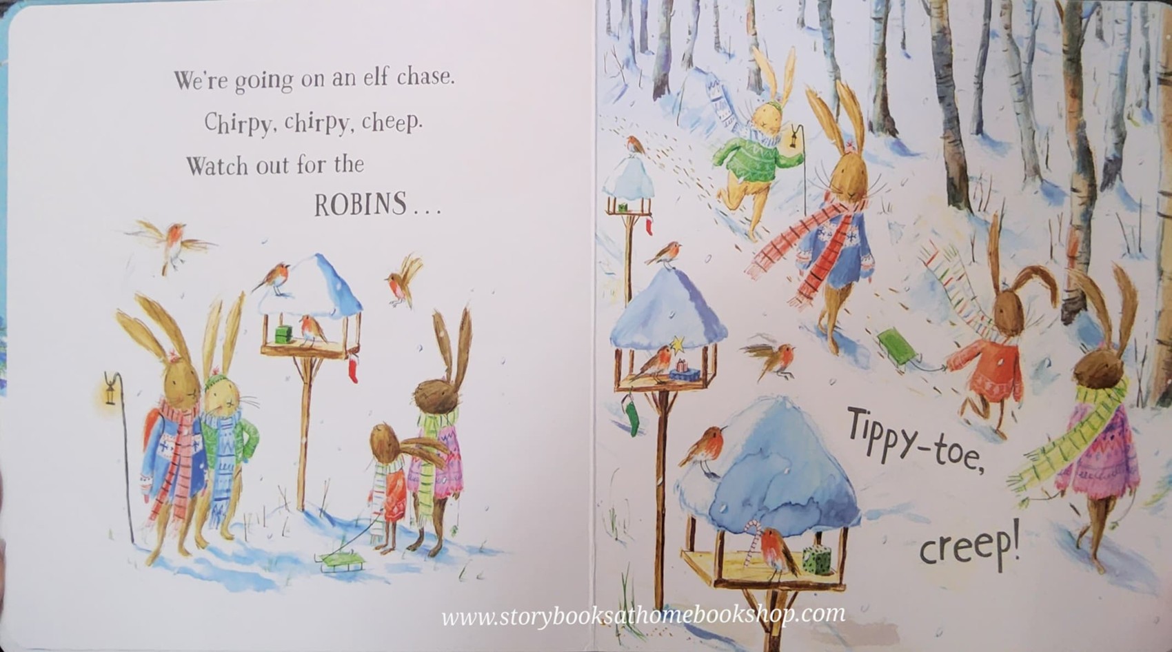 FLAP BOARD BOOK** 🍅🍓WE'RE GOING ON AN ELF CHASE