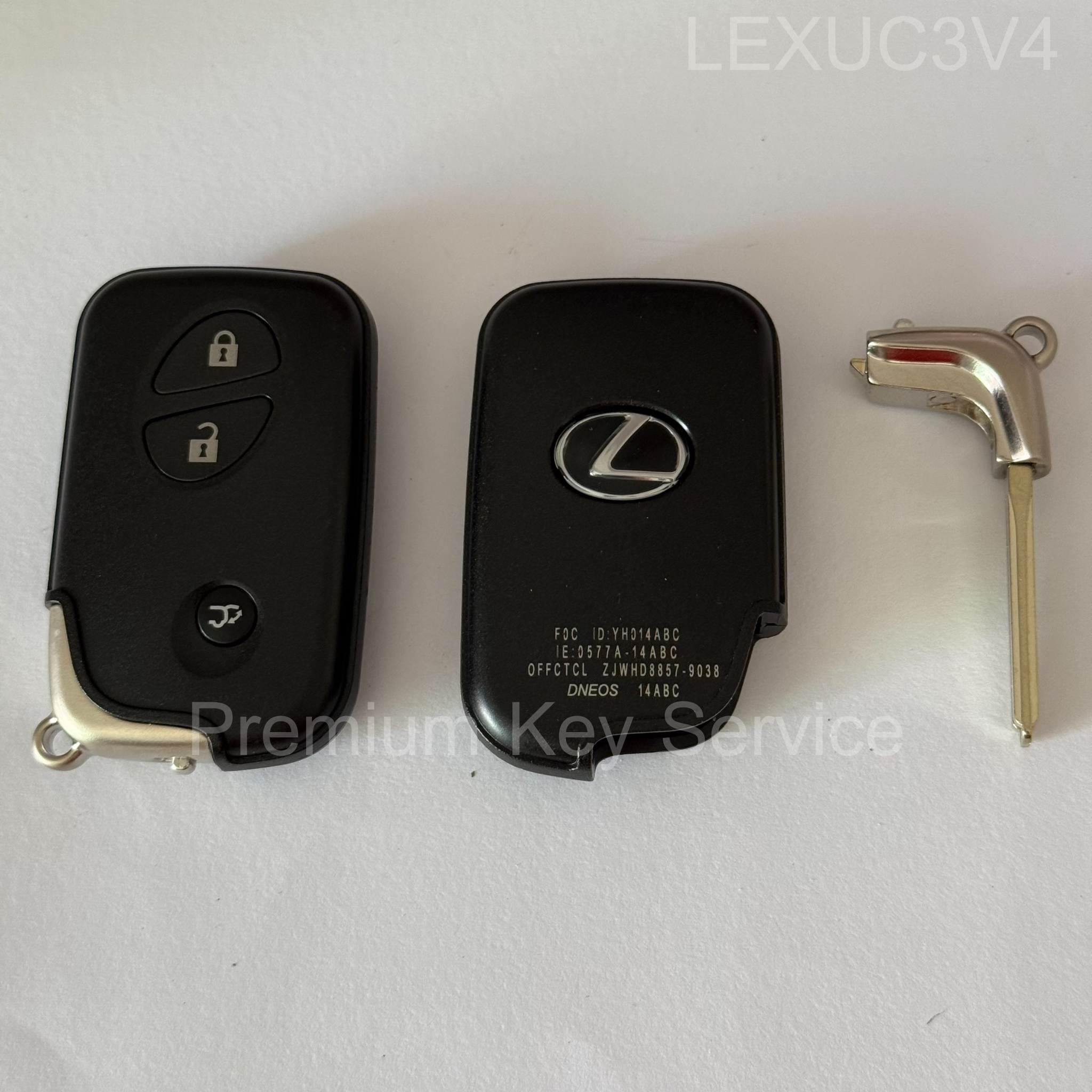กรอบรีโมต Lexus Smart Key 3 ปุ่ม