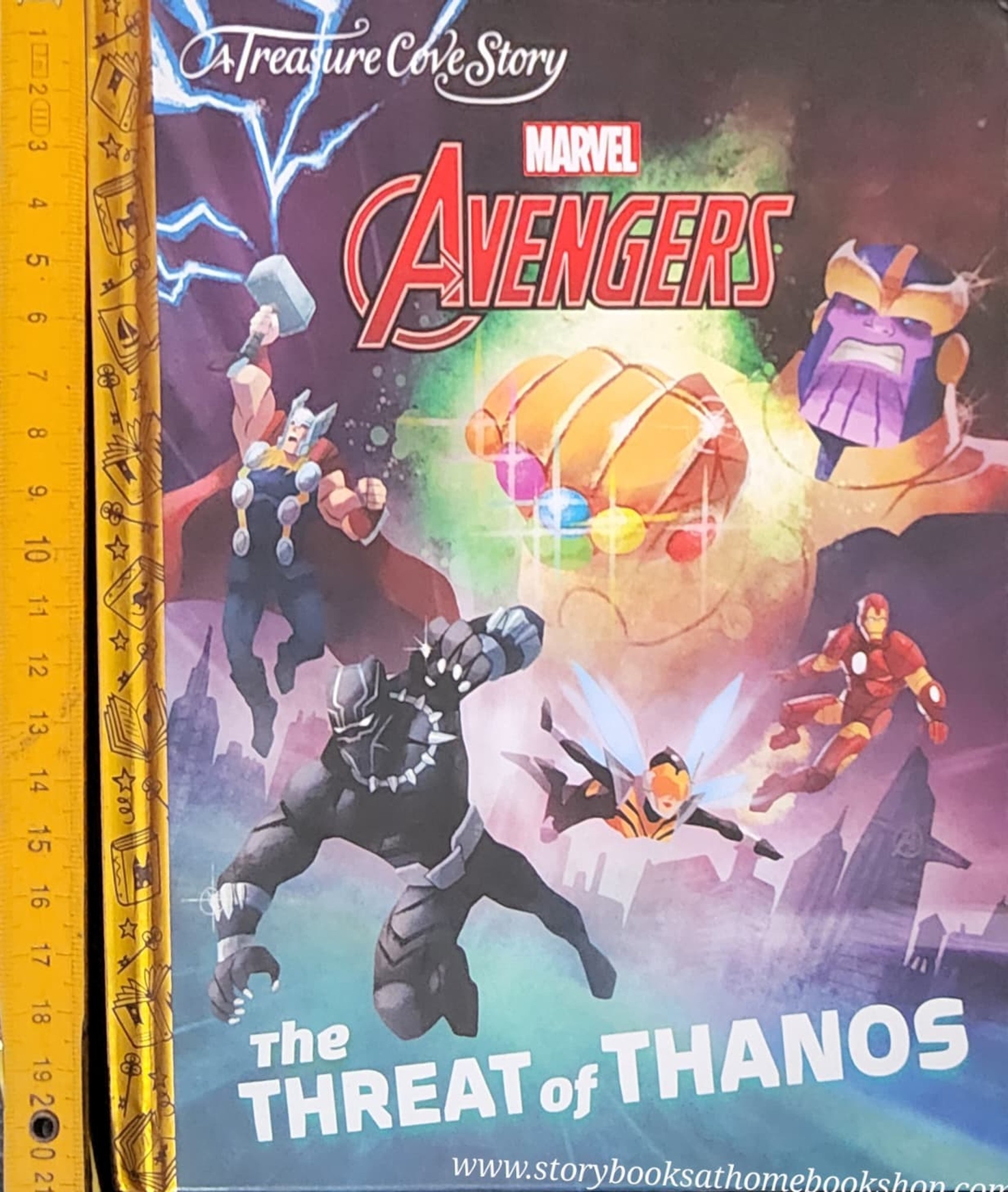 หนังสือนิทานปกแข็ง** 🍅🍓A TREASURE COVE STORY:MARVEL AVENGERS:THE THREAT OF THANOS