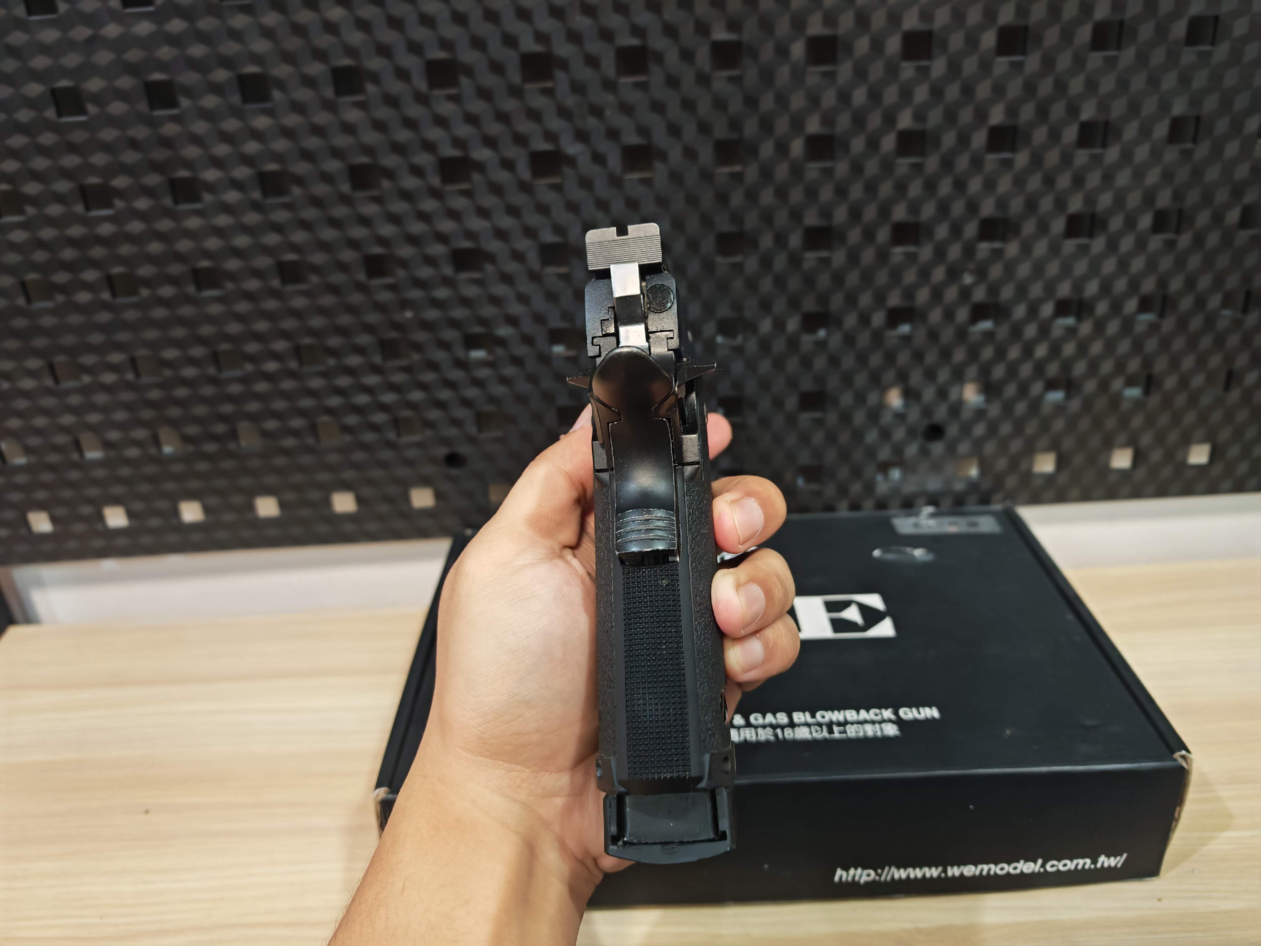 WE Hi Capa 5.1 R-VERSION GBB BB Gun บีบีกัน แบบแก๊ส ปืนอัดลม Airsoft Gun มือสอง