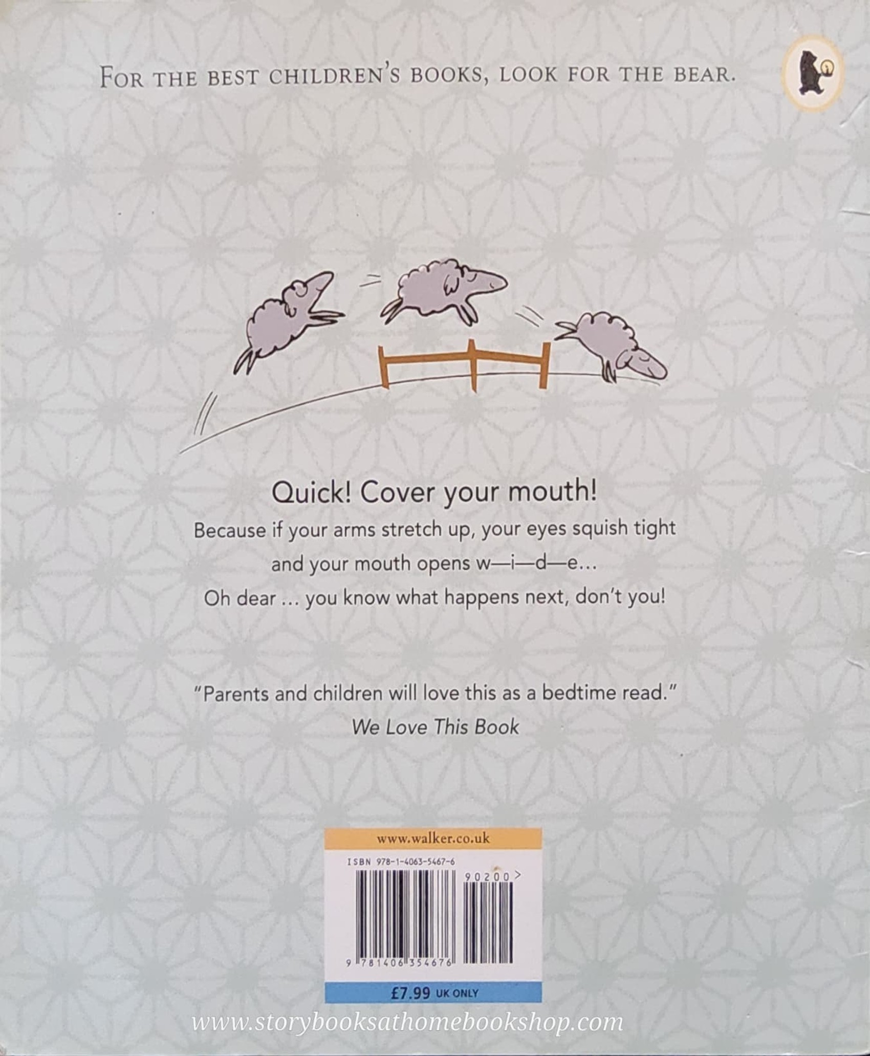 หนังสือนิทานปกอ่อน** ♥️I DARE YOU NOT TO YAWN