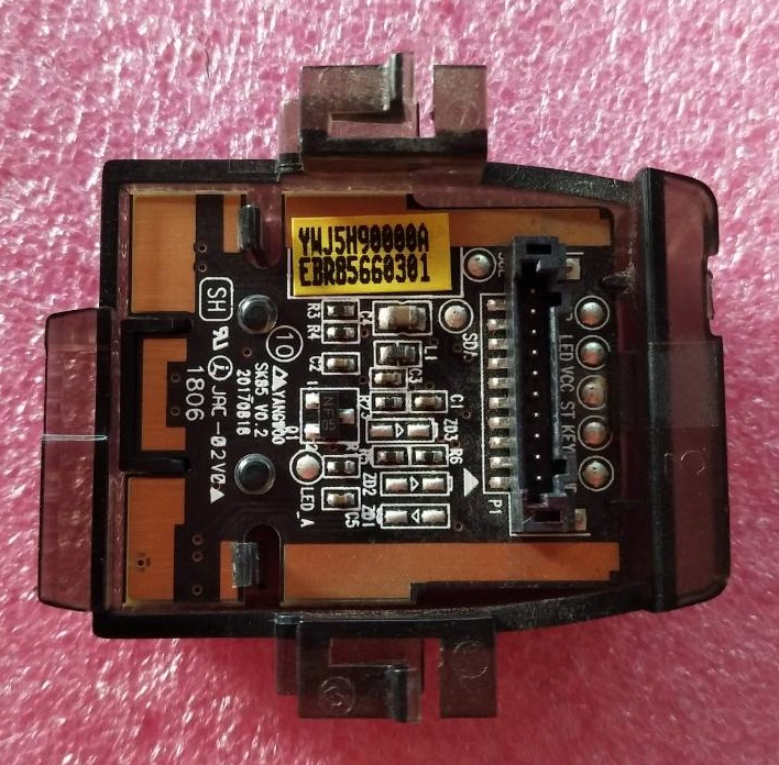 สวิตซ์/คีย์กดทีวี/ตัวรับรีโมท LG (แอลจี) อะไหล่แท้/ของถอด รุ่น 65SK8500 พาร์ทEBR85660301