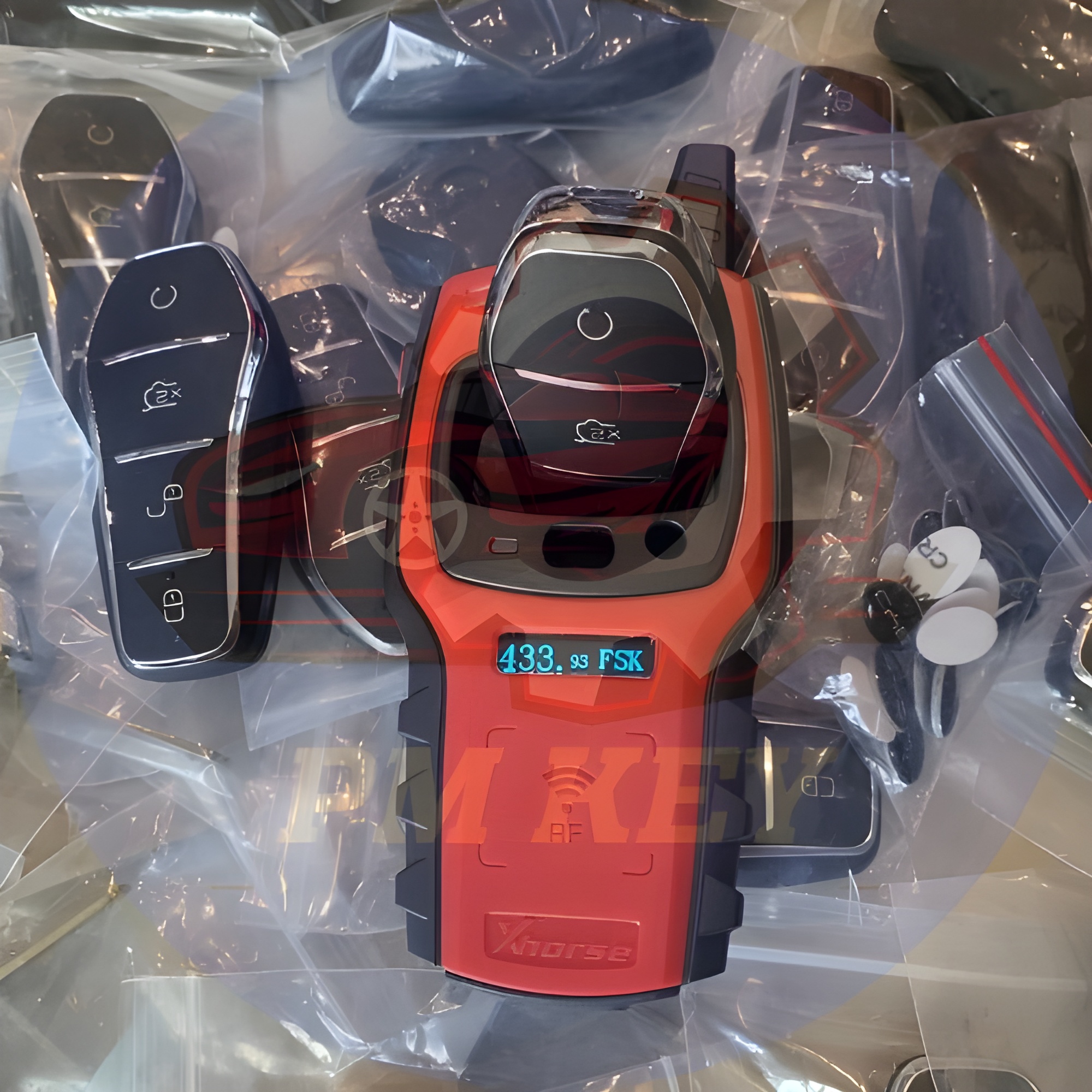 กุญแจรีโมทอัจฉริยะสำหรับรถยนต์ BYD รุ่น SEAL, DOLPHIN, ATTO3 ปี 2022 - 2024