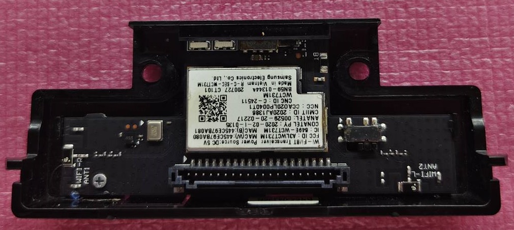 ตัวรับสัญญาณ Wifi ทีวีซัมซุง (SAMSUNG Wi-Fi Module) อะไหล่แท้/ของถอด พาร์ท BN59-01344A ใช้กับรุ่นQA55Q80TA และรุ่นอื่นที่พาร์ทเหมือนกัน