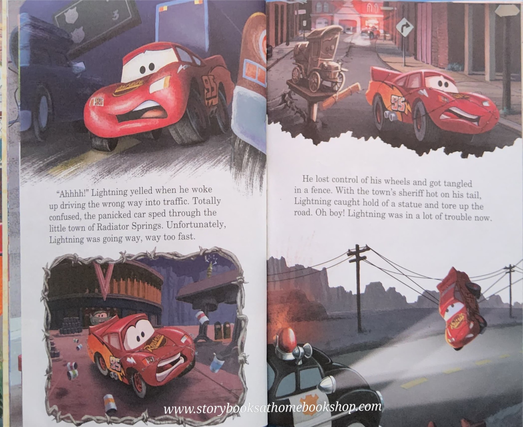 หนังสือนิทานปกแข็ง** 🍅🍅DISNEY PIXAR THE WORLD OF CARS