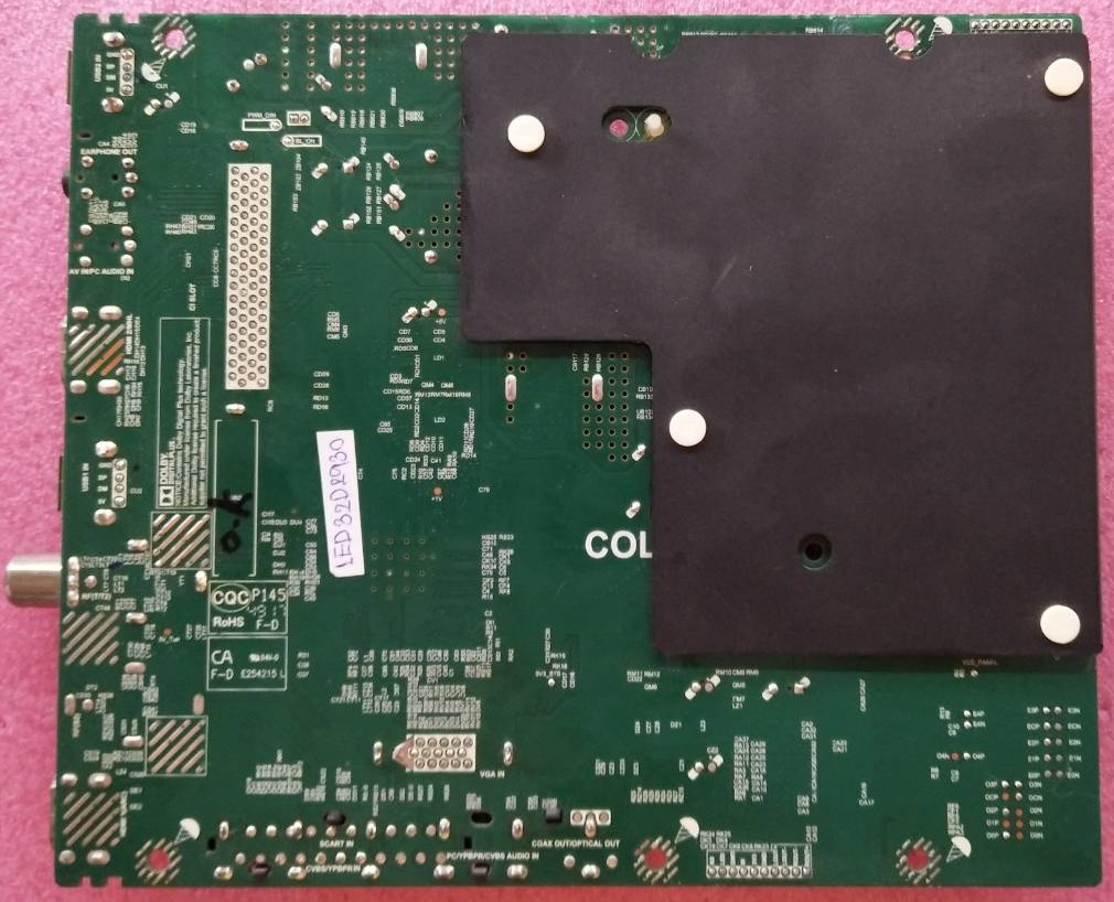 เมนบอร์ดทีวี ทีซีแอล (TCL) ของแท้ถอดจากเครื่อง ใช้กับรุ่น LED32D2930 พาร์ทTP.S512.PB775
