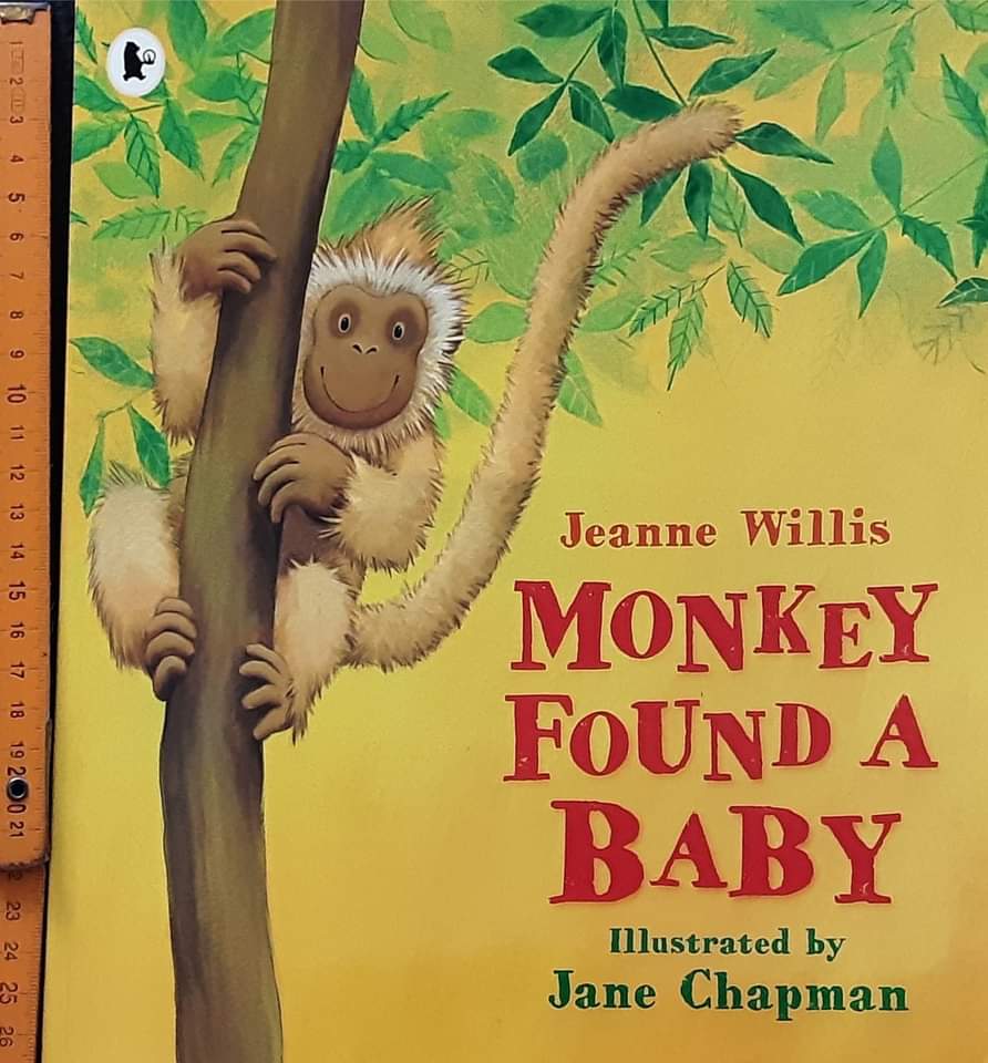 หนังสือนิทานปกอ่อน ** 🍓🍓MONKEY FOUND A BABY