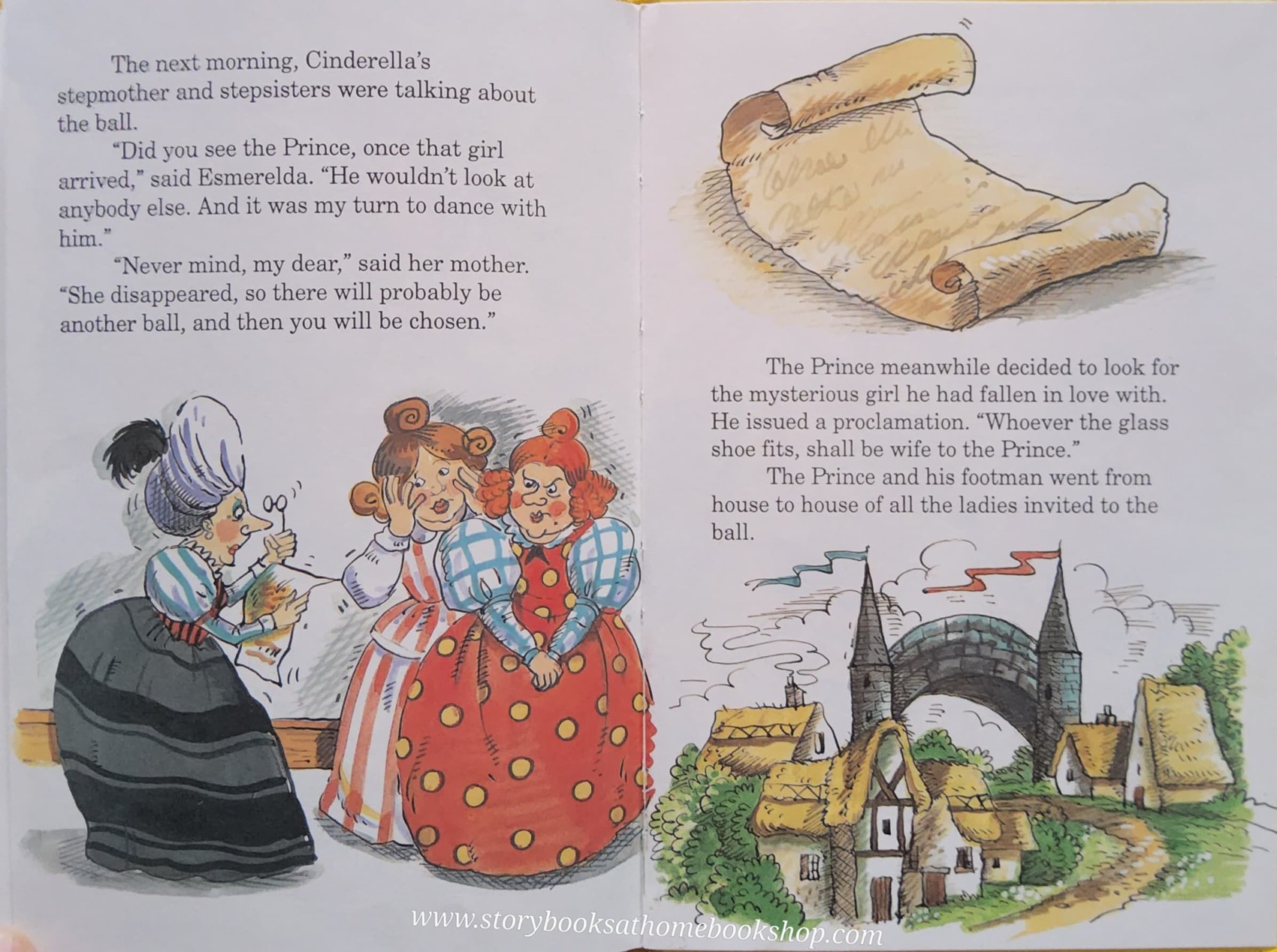 หนังสือนิทานปกแข็ง ** ♥️CINDERELLA