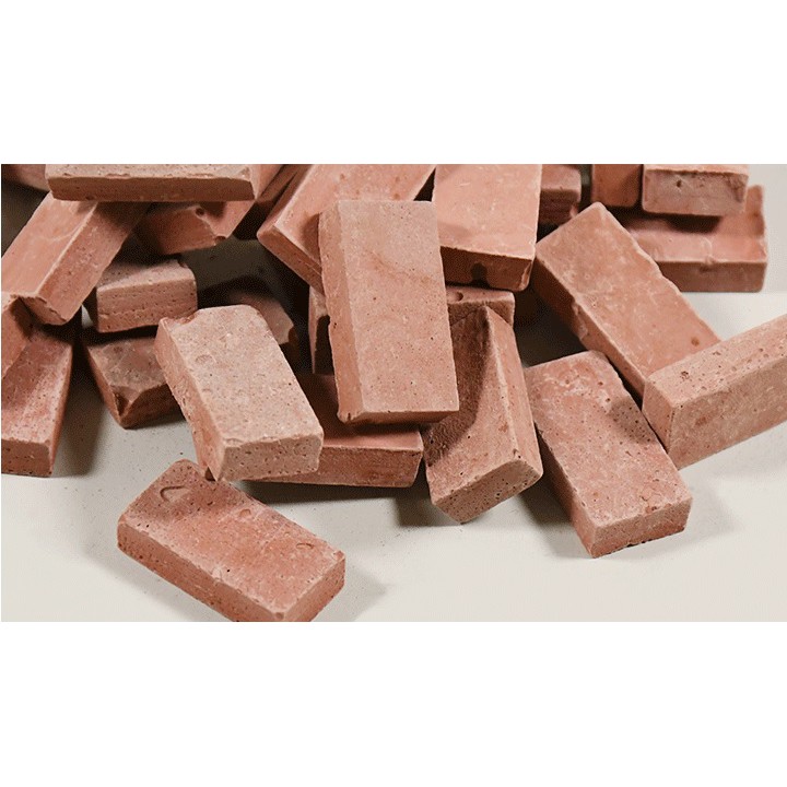 อิฐ ประกอบฉาก สร้างกำแพง โมเดล ฟิกเกอร์ Simulation Brick Model Figure 1/6 (20ก้อน)