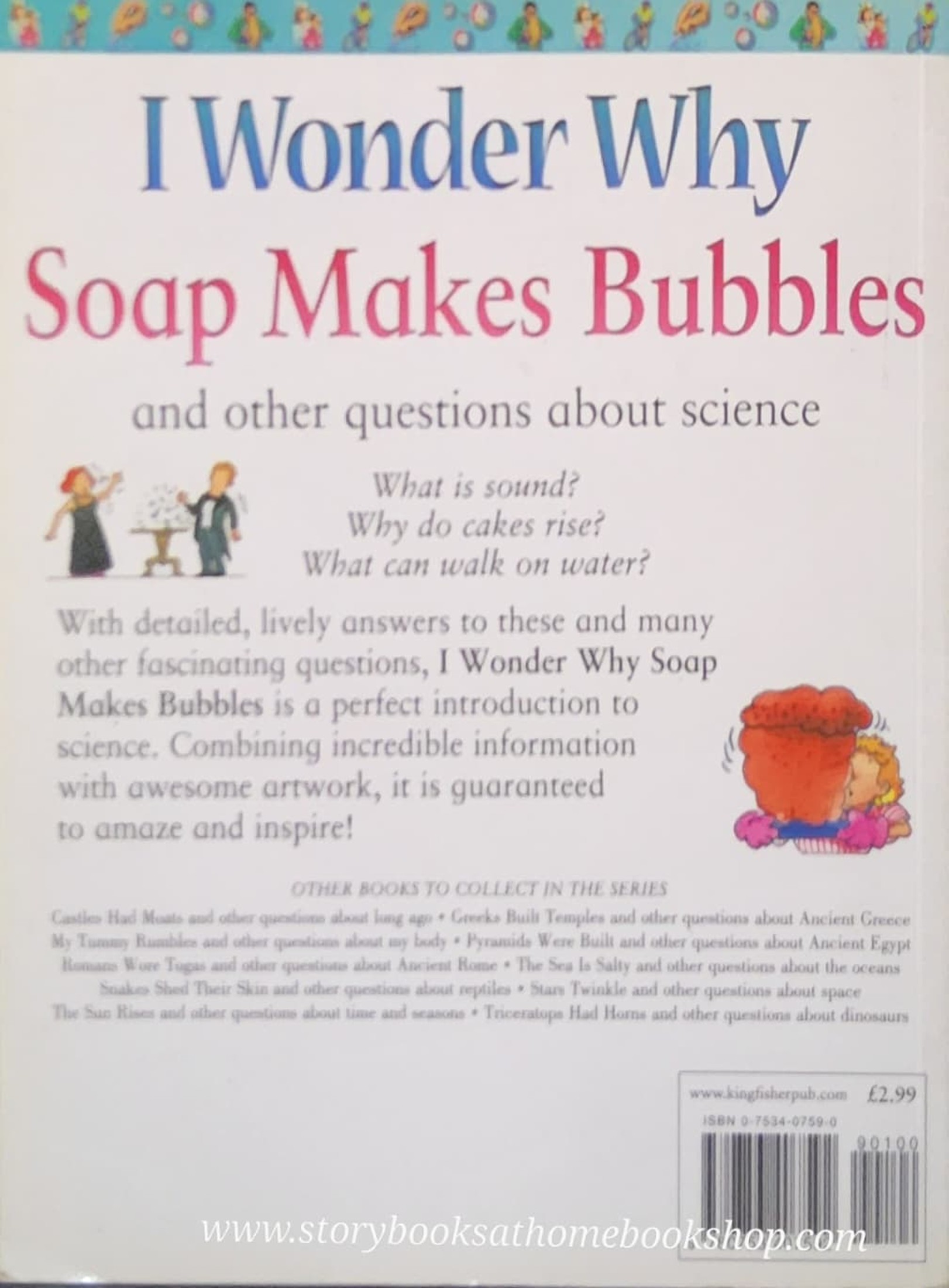 KNOWLEDGE BOOK** 🍅🍓I Wonder Why Soap Makes Bubbles and other questions about science
