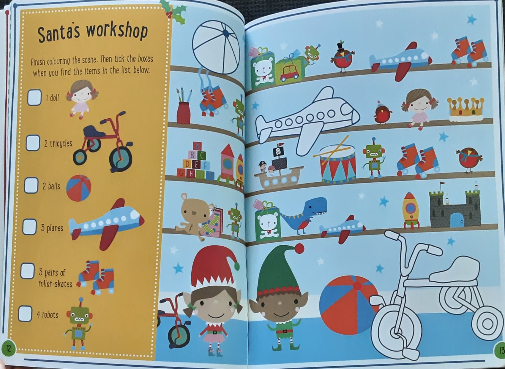 Activities BOOK** ð
ðSanta Stop here! Sticker Activity Book