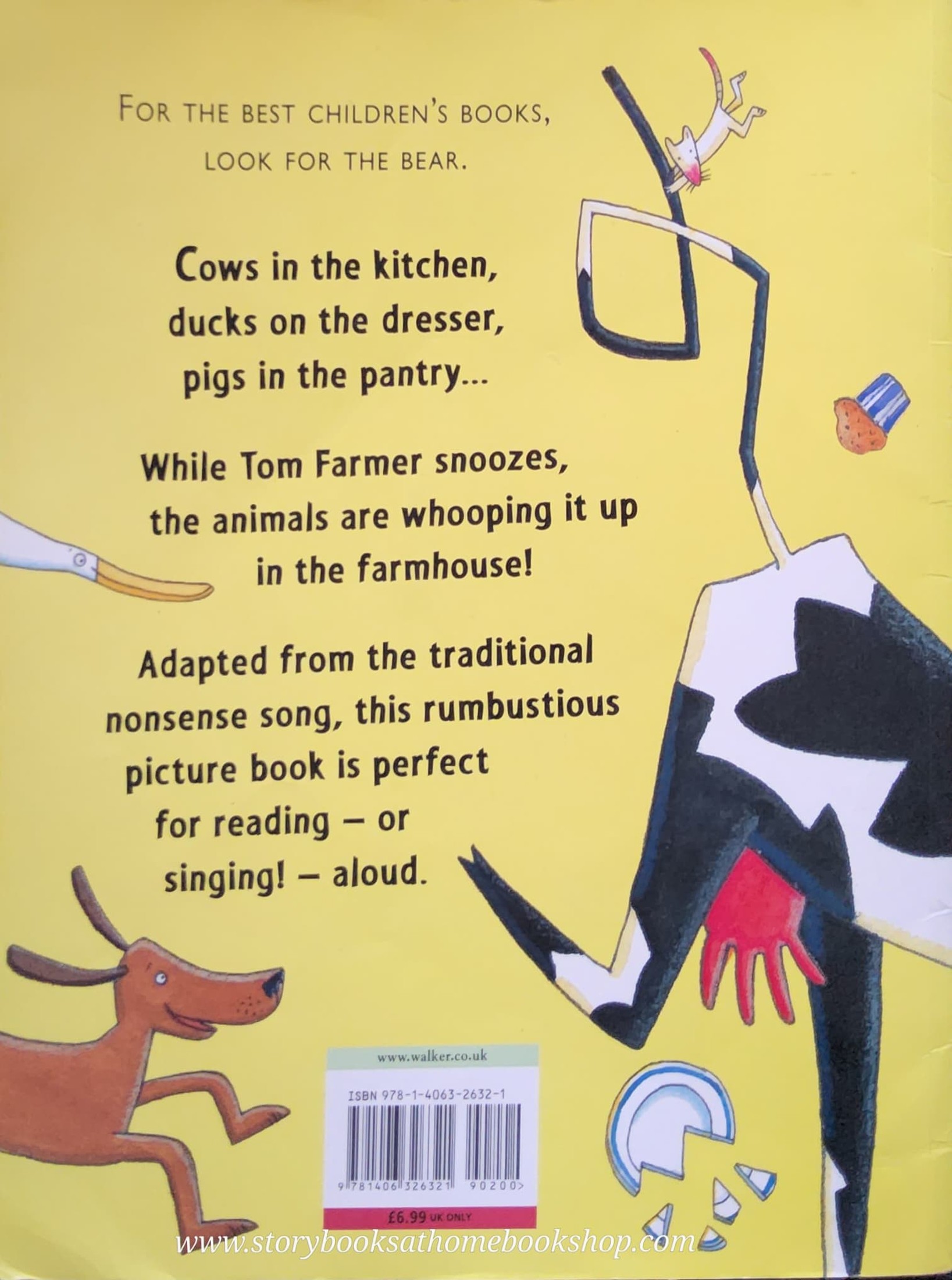 หนังสือนิทานปกอ่อน** ♥️COWS IN THE KITCHEN BY JUNE CREBBIN
