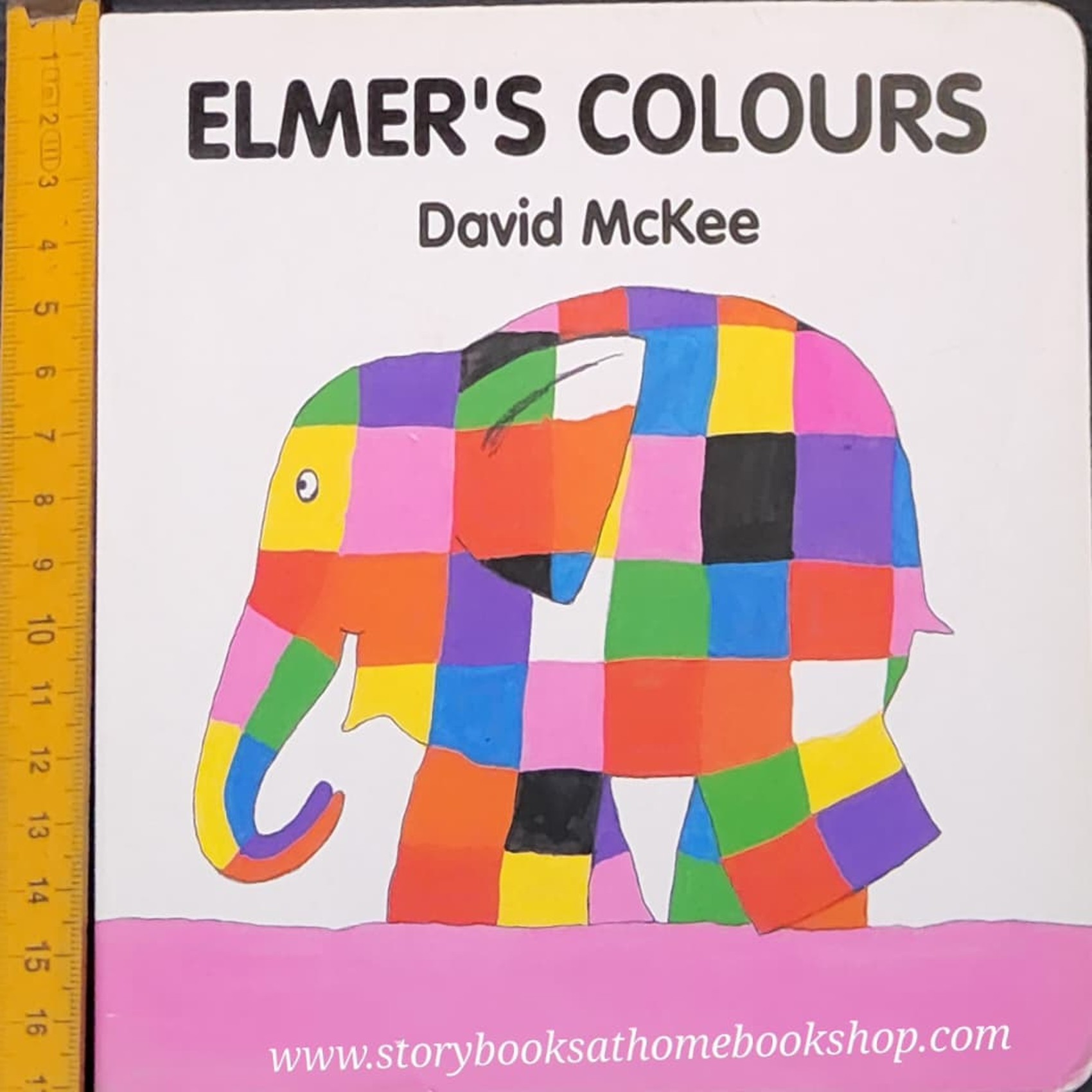 BOARD BOOK** 🍅🍓ELMER'S COLOURS BY DAVID MCKEE