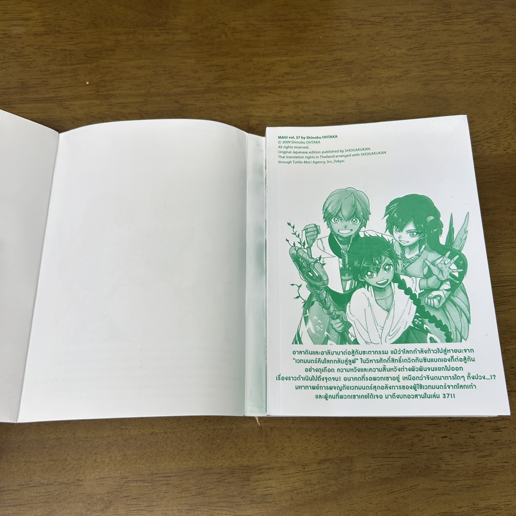 [MANGA] MAGI เมไจ The Labyrinth of Magic เล่ม 1-37 จบ ครบชุด ... Shinobu OHTAKA เขียน (มือสอง) มังงะ การ์ตูน