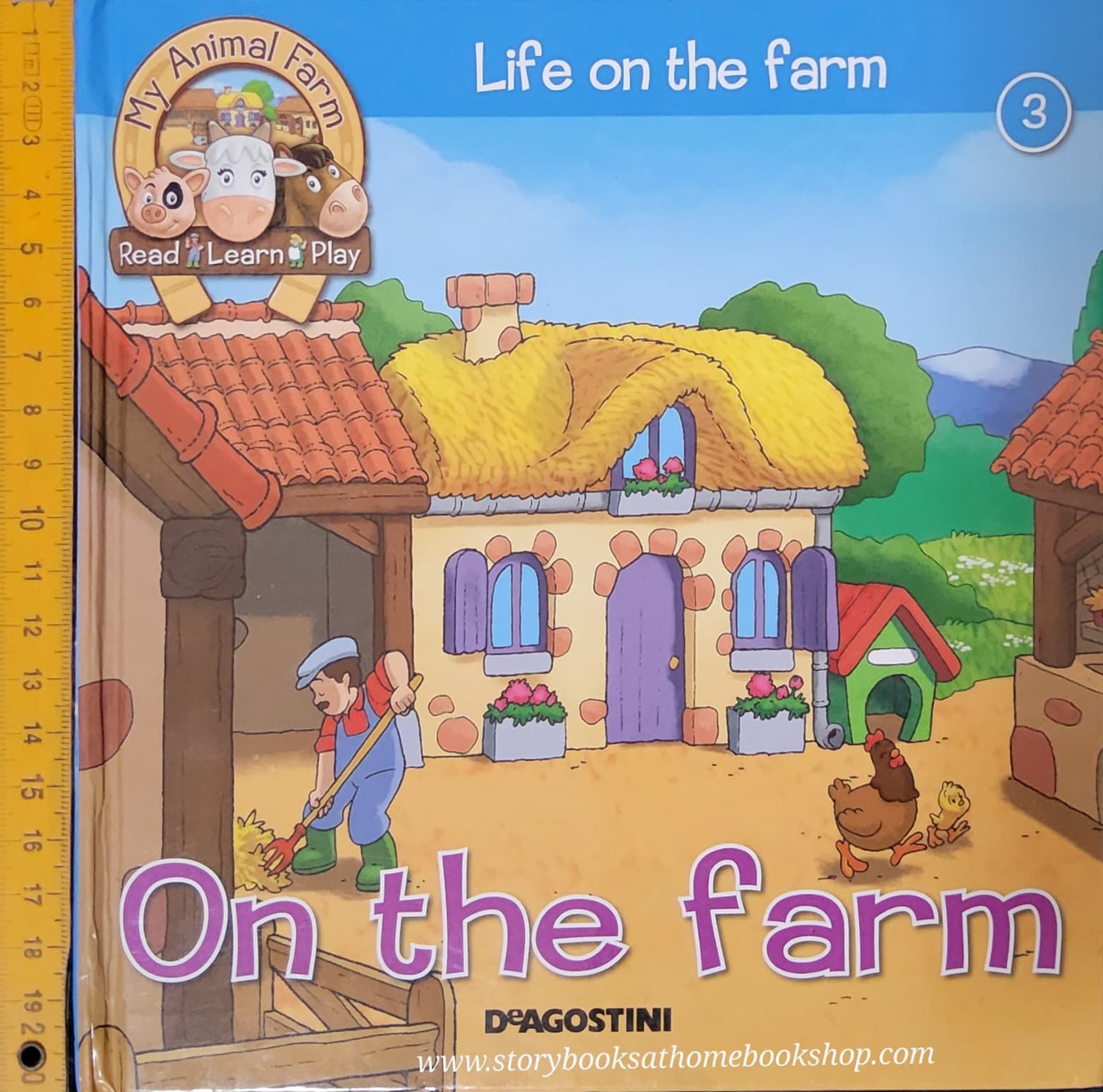 หนังสือนิทานปกแข็ง** 🍅🍓MY ANIMAL FARM: LIFE ON THE FARM:ON THE FARM