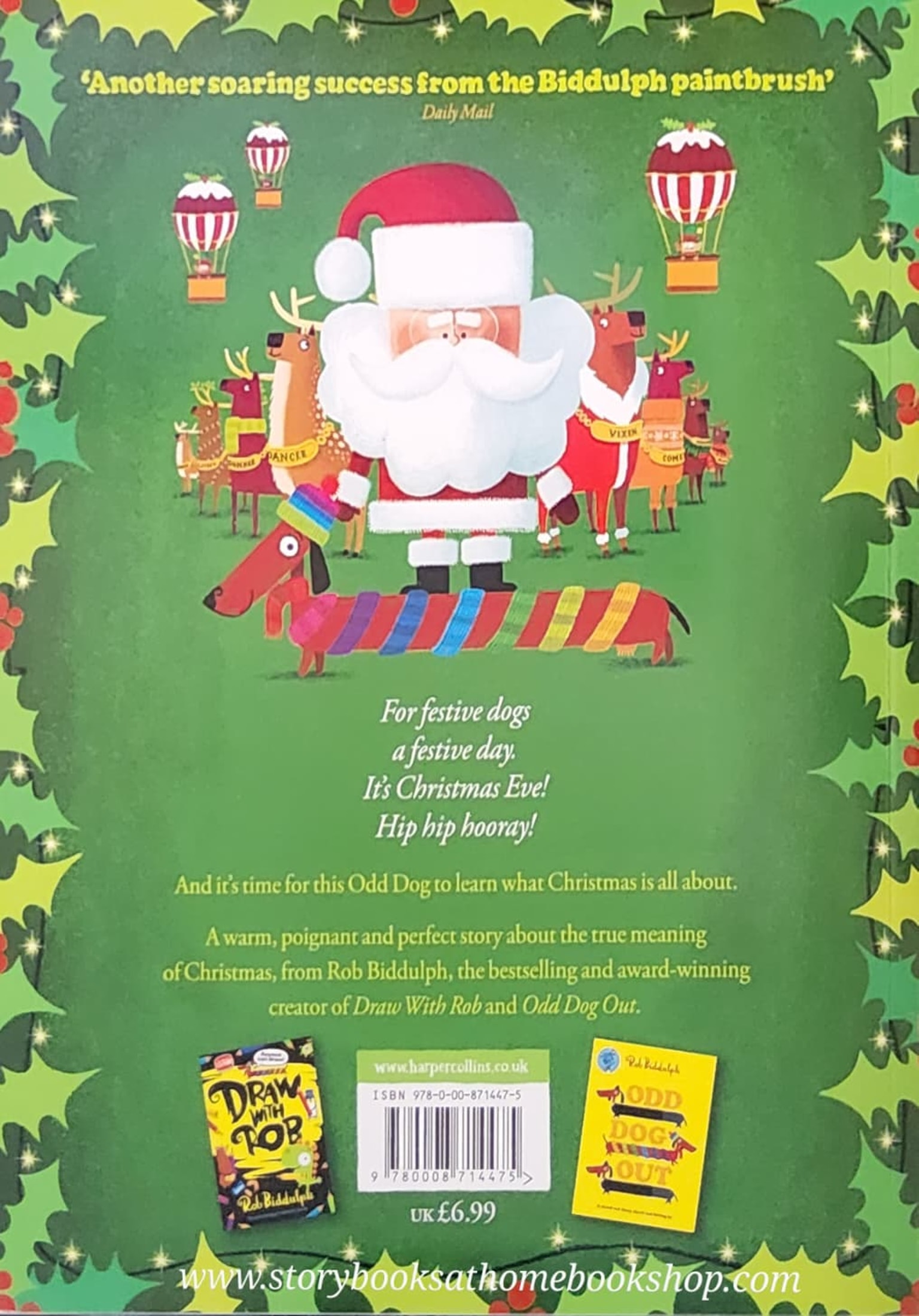 หนังสือนิทานปกอ่อน** 🍅AN ODD DOG CHRISTMAS