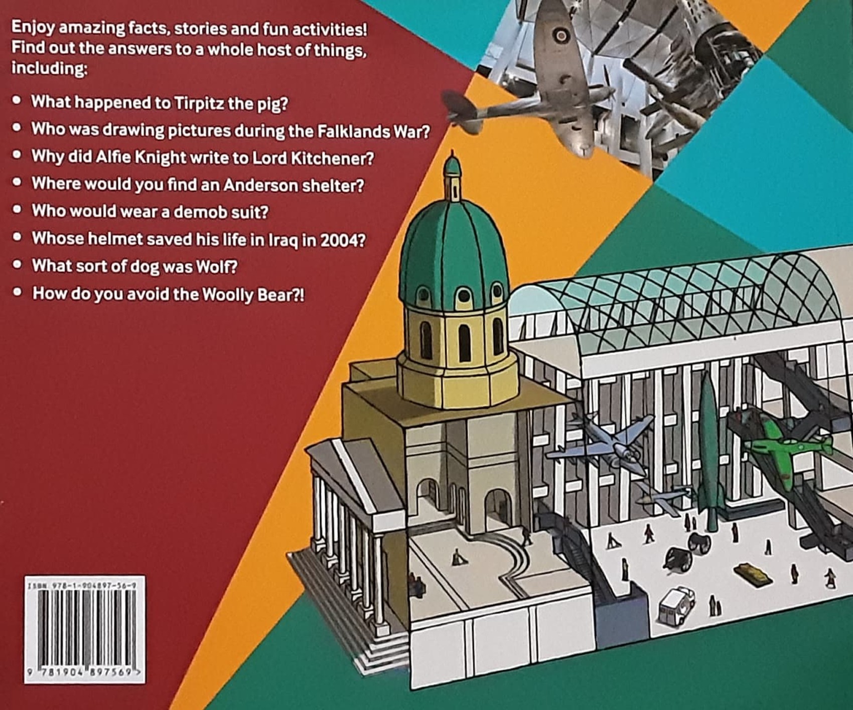 หนังสือนิทาน ความรู้ ปกอ่อน 🍅🍓EXPLORE A KID'S GUIDE IWM LONDON