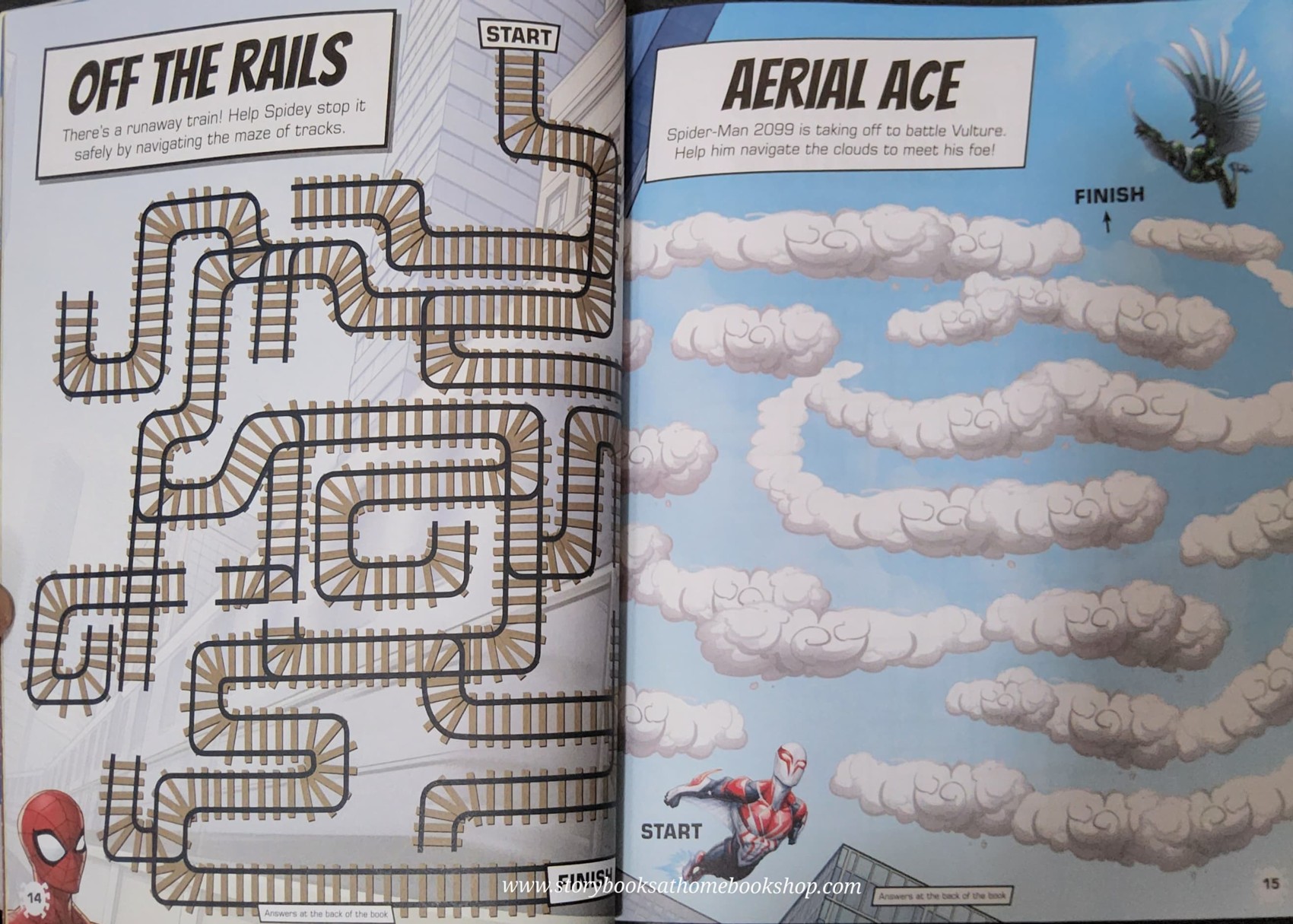 PUZZLE BOOK** ð
ð
MARVEL SPIDER-MAN 101 TOTALLY TWISTY MAZES