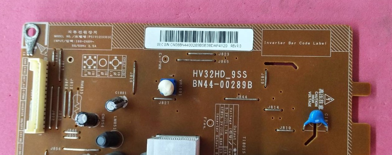 ซัพพลายทีวีซัมซุง(SAMSUNG) ของแท้ถอดจากเครื่อง รุ่นLA32B350F1 พาร์ทBN44-00289A BN44-00289B