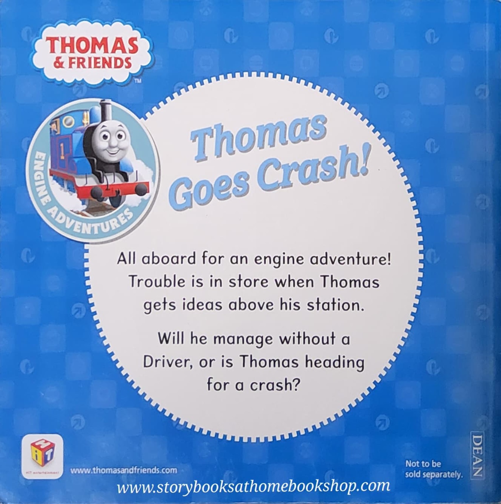 หนังสือนิทานปกอ่อน** 🍅🍅THOMAS&FRIENDS:THOMAS GOES CRASH