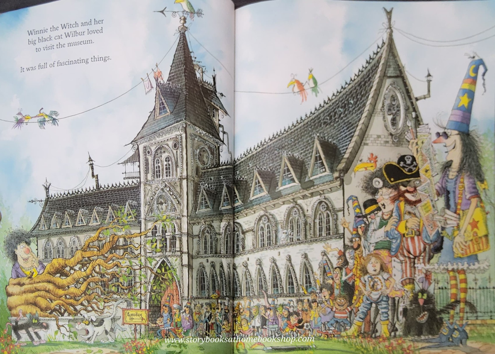 หนังสือนิทานปกอ่อน** 🍅WINNIE AND WILBUR THE DINOSAUR DAY by Valerie Thomas and Korky Paul