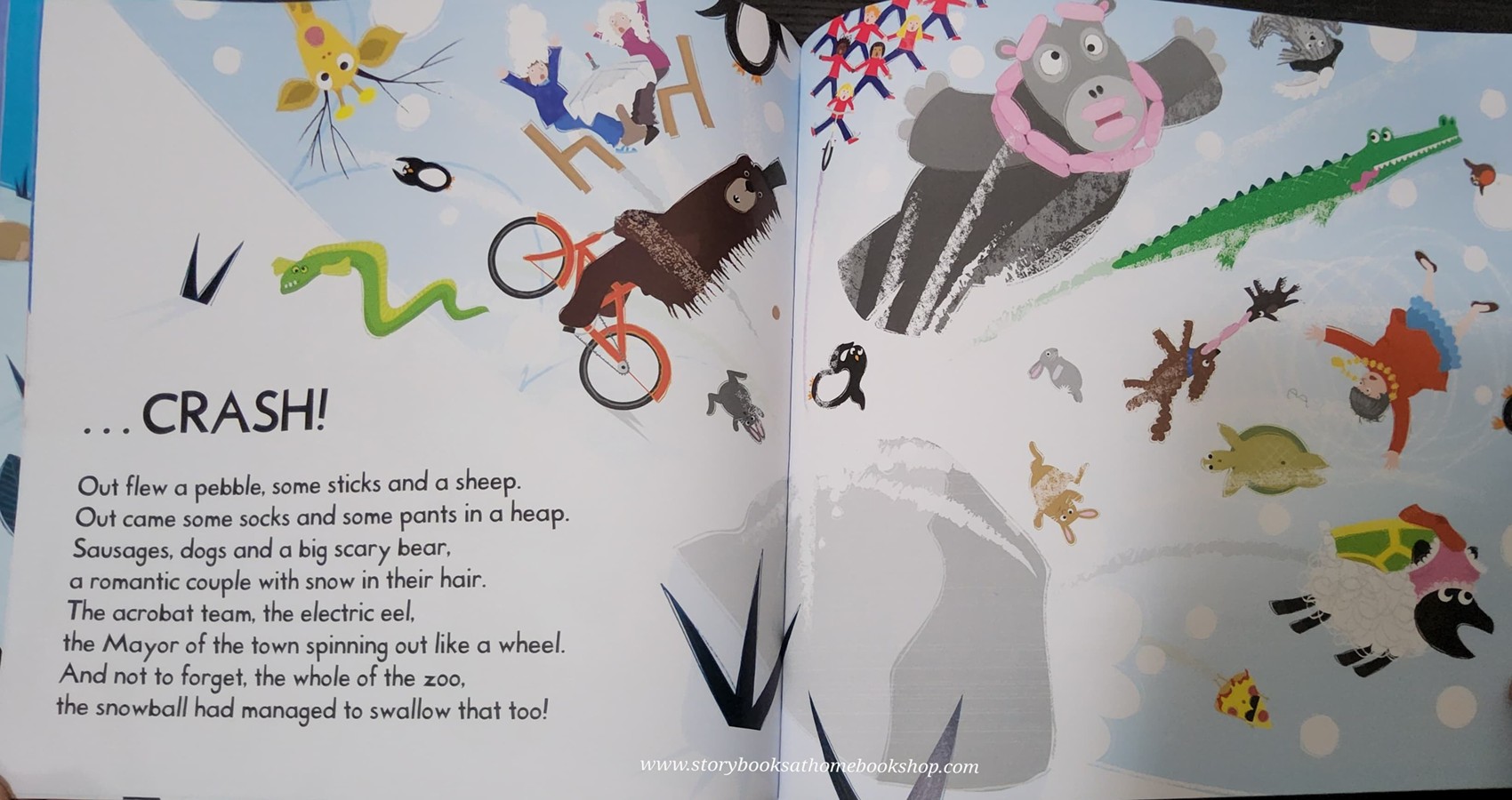 หนังสือนิทานปกอ่อน** 🍓🍓 SNOWBALL BY SUE HENDRA&PAUL LINNET