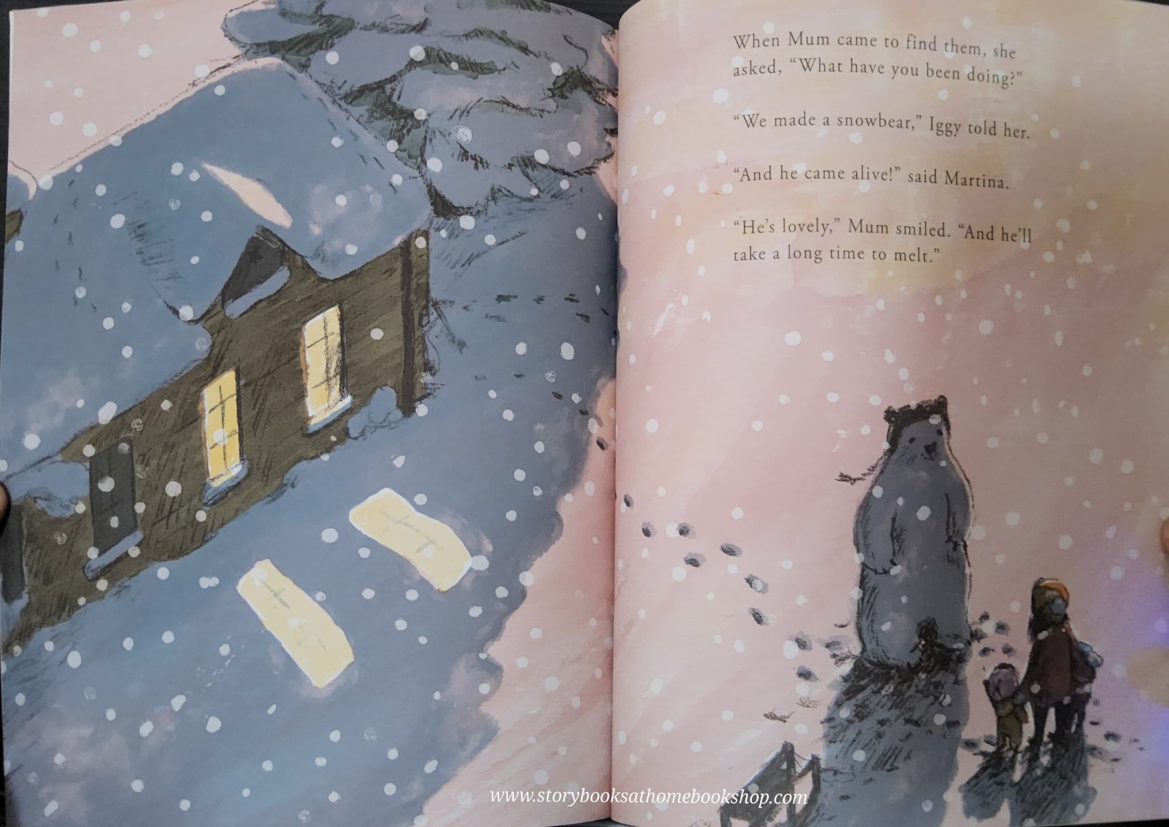 หนังสือนิทานปกอ่อน** ♥️THE SNOWBEAR