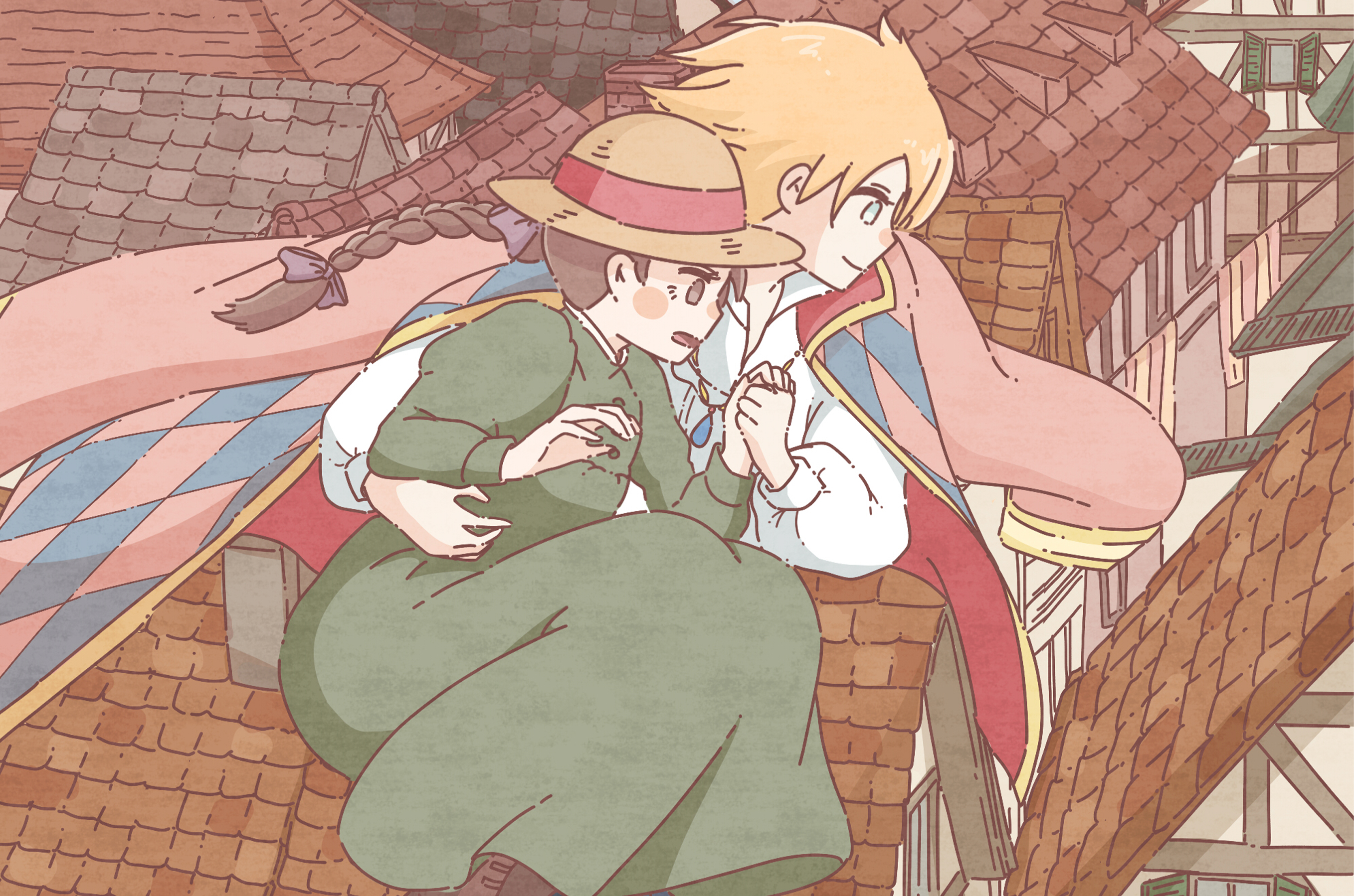 [Postcard] Howl Jump