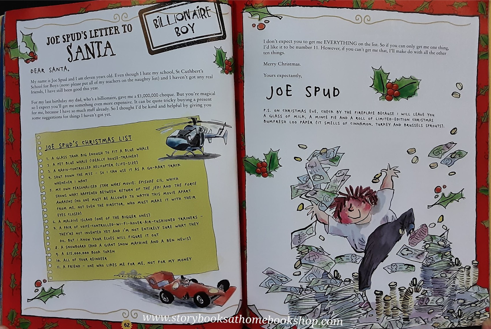 RECOMMENED FUN BOOK** **หนังสือนิทานปกอ่อน** ♥️THE WORLD OF DAVID WALLIAMS BOOK OF STUFF♥️