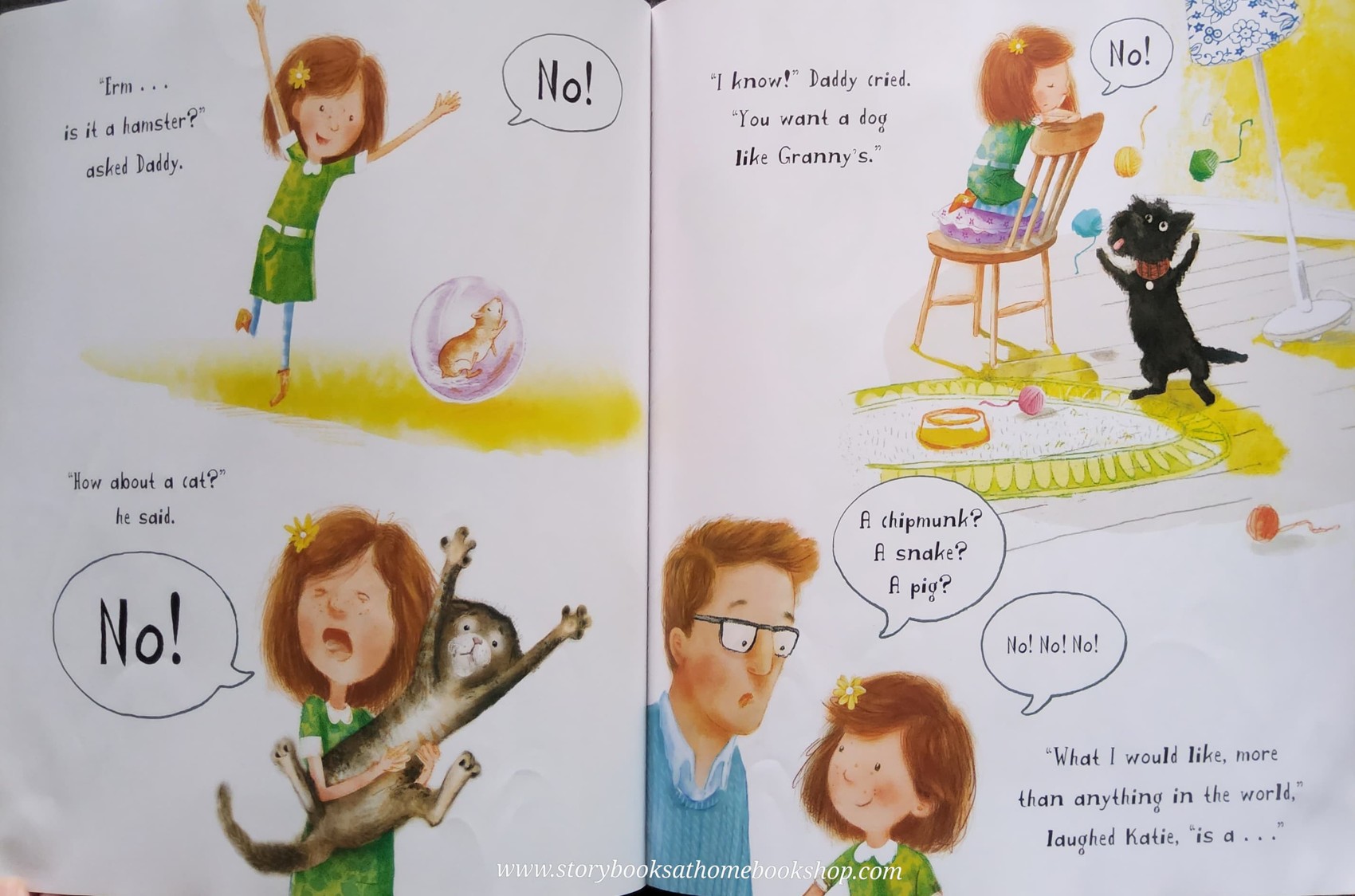 หนังสือนิทานปกอ่อน** 🍅🍅KATIE MCGINTY WANT A PET