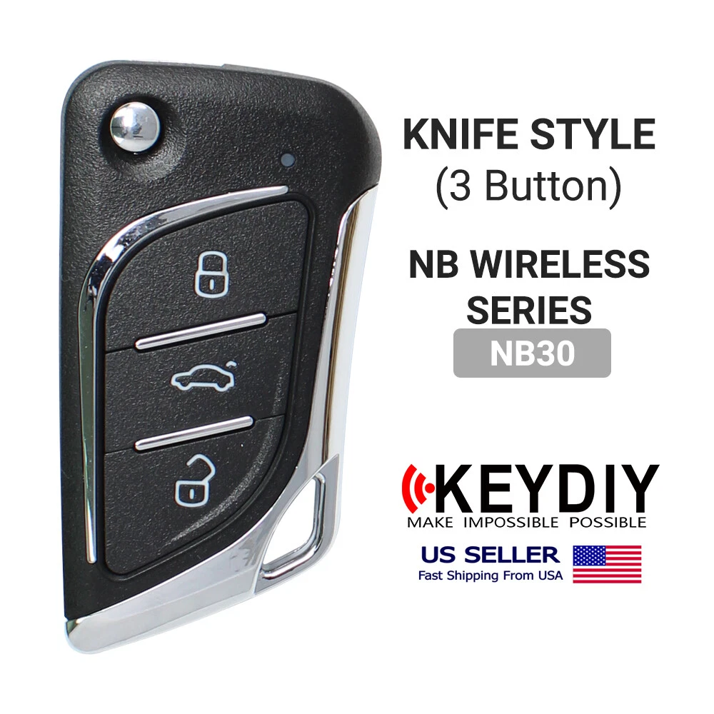 KEYDIY Knife Style 3 ปุ่ม NB30 CHIP47