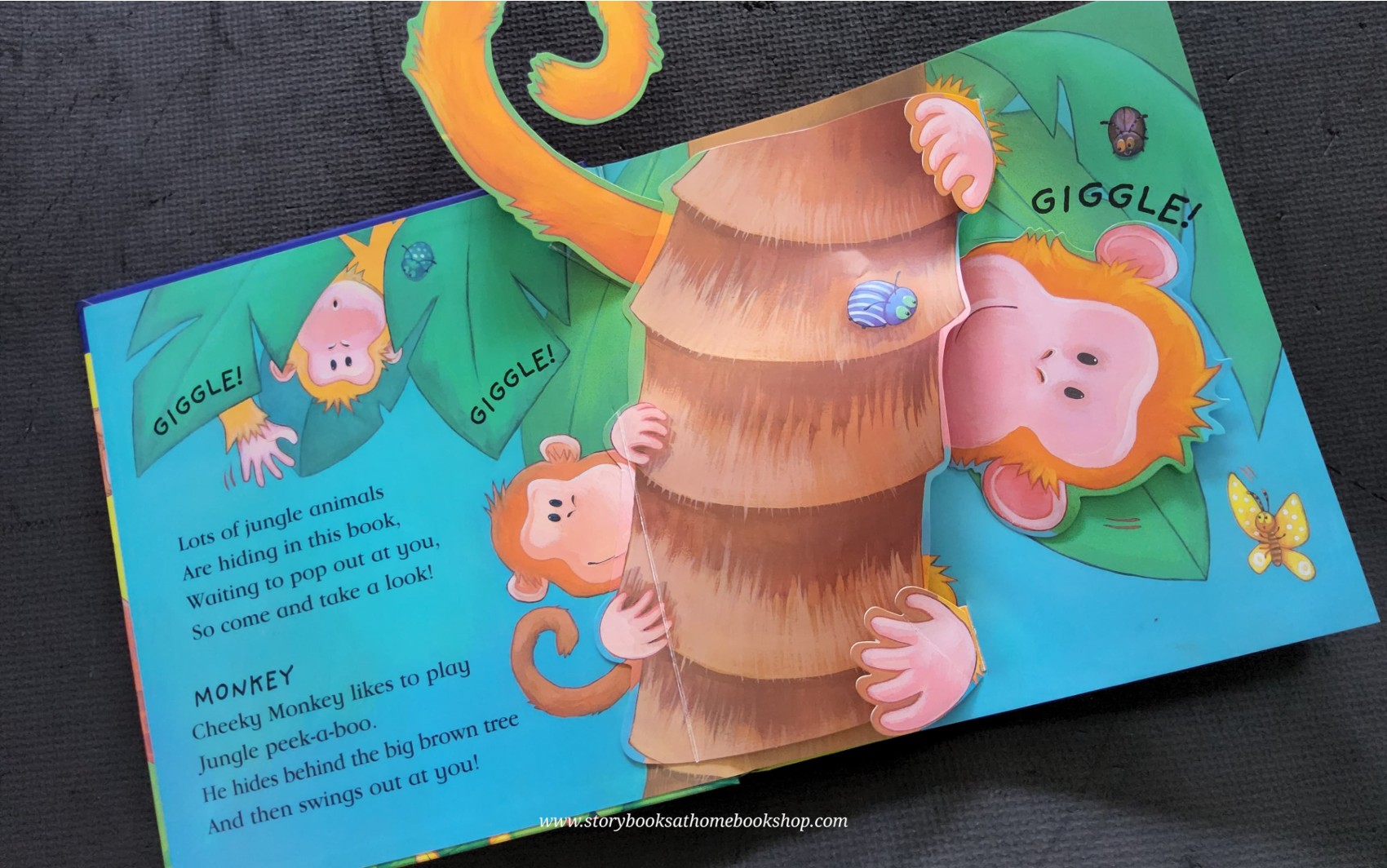 Pop-Up Book** ** หนังสือนิทานปกแข็ง** 🍅🍓AMAZING POP-UP FUN:THE VERY MESSY MONKEY