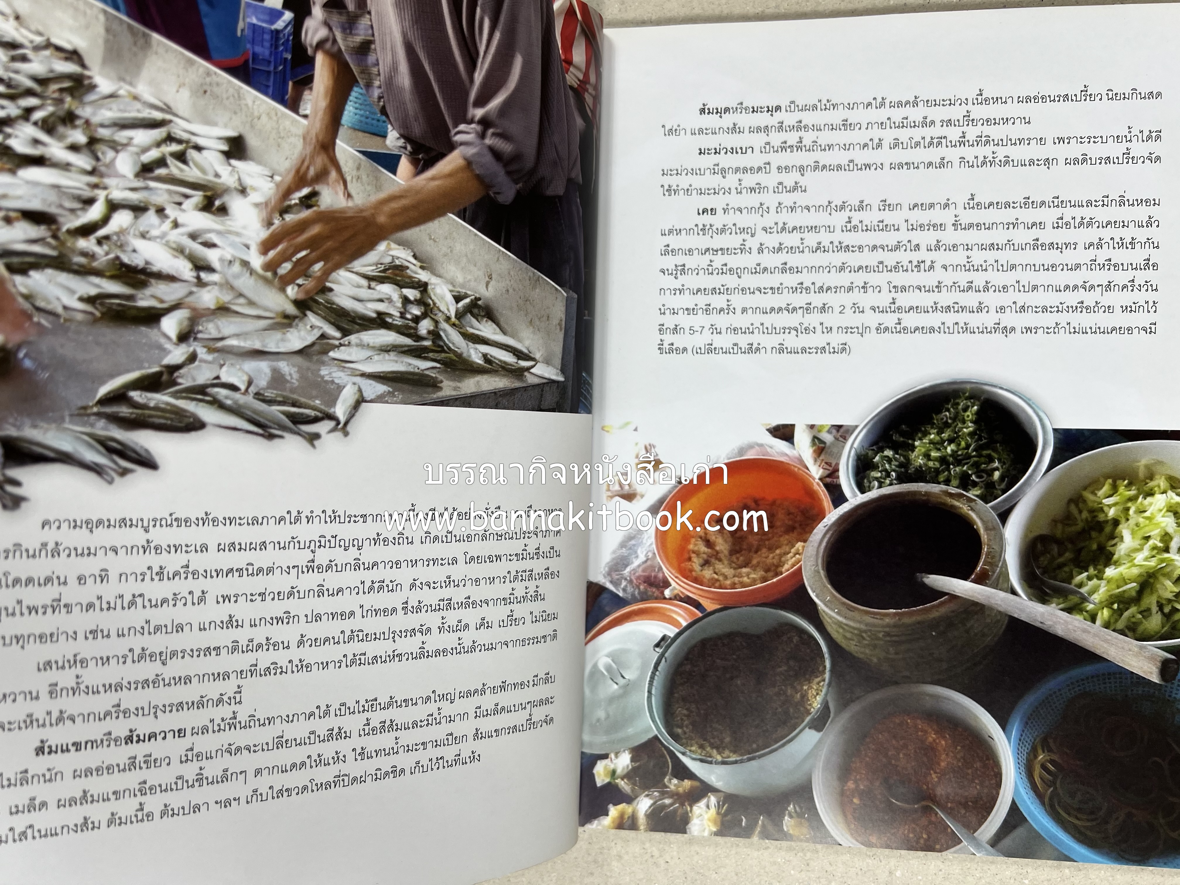 เมนูปักษ์ใต้ หรอยจังฮู้ (ตำรับอาหารใต้แท้ แกงเหลือง แกงไตปลา ข้าวยำ ฯลฯ).