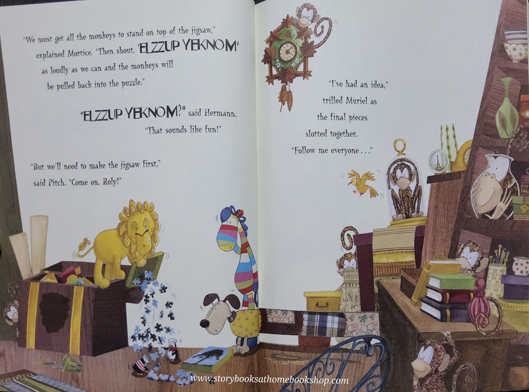 หนังสือนิทานปกอ่อน** 🍅🍅LOOK OUT,STRIPY HORSE!♥️♥️