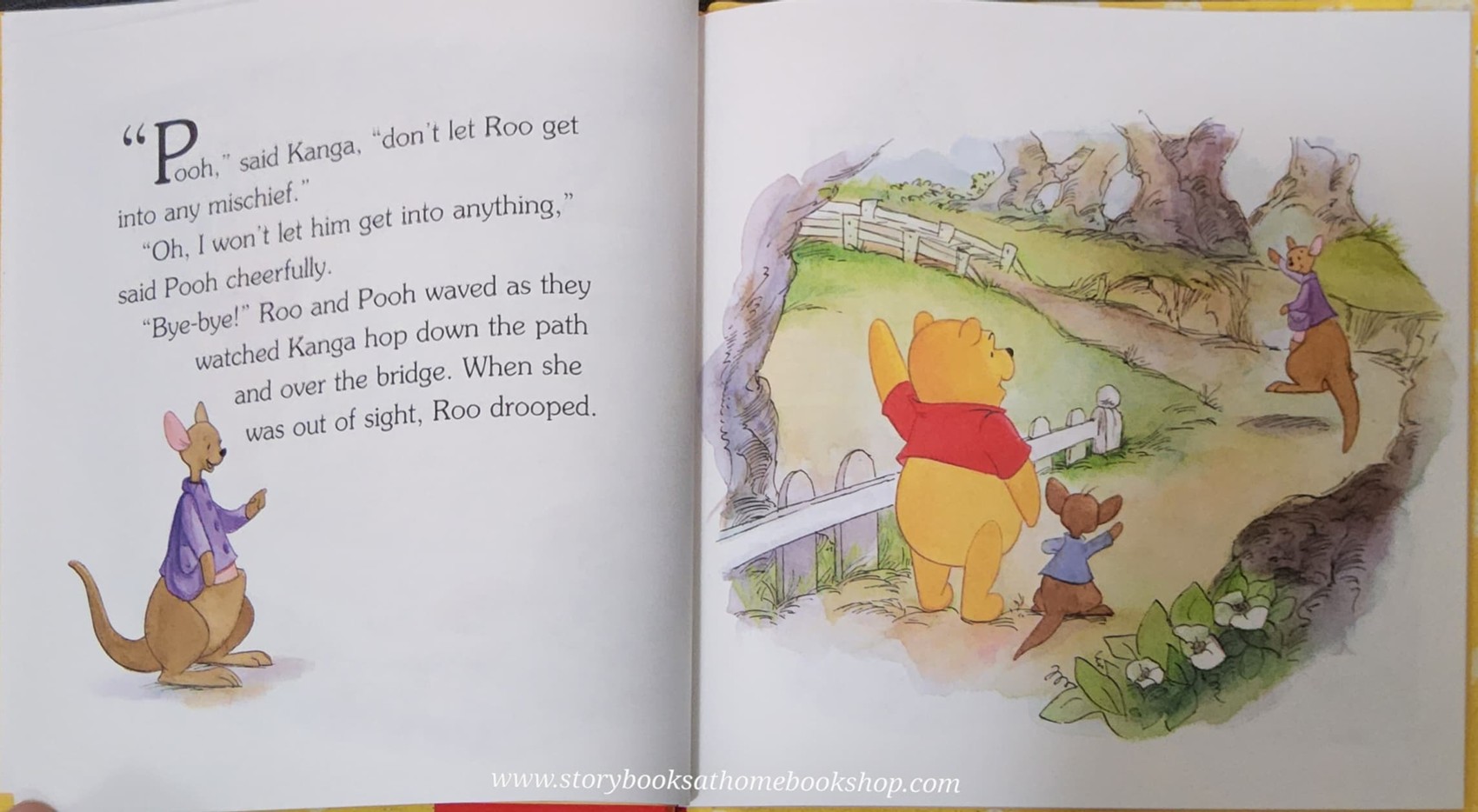 หนังสือนิทานปกแข็ง** 🍅🍓DISNEY'S MY VERY FIRST WINNIE THE POOH:ROO'S NEW BABY-SISTER