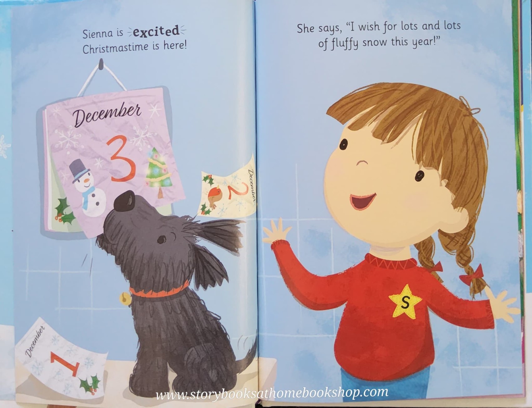 หนังสือนิทานปกแข็ง** 🍅🍓SIENNA'S CHRISTMAS WISH