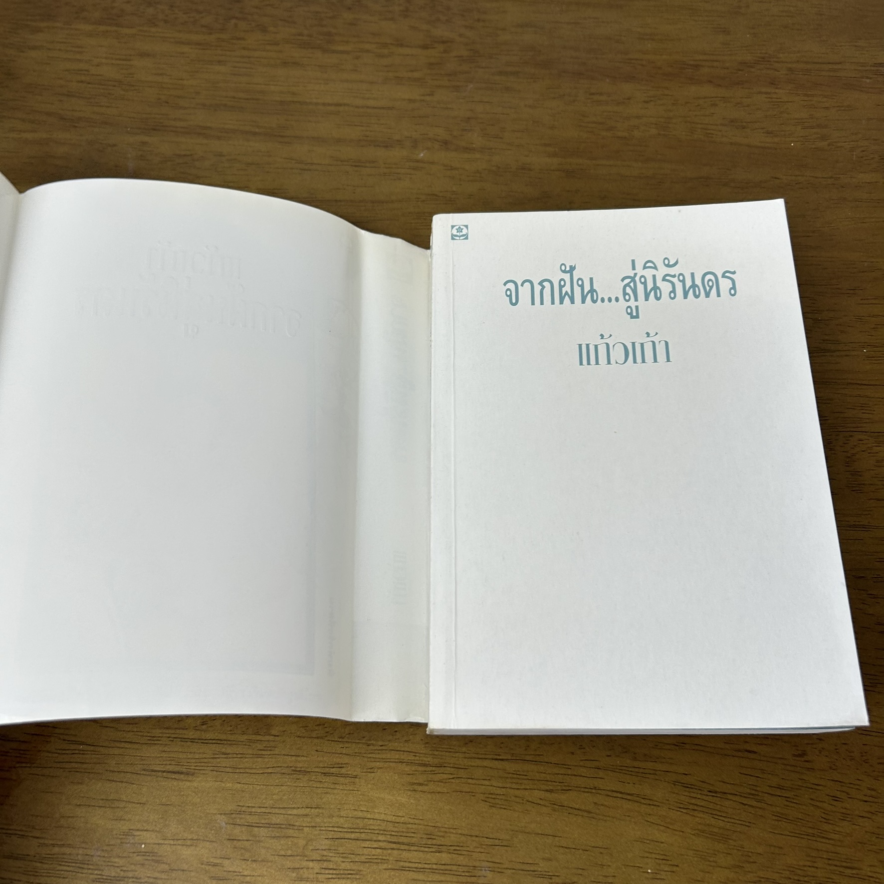 จากฝัน...สู่นิรันดร ... แก้วเก้า (มือสอง) นิยาย โรแมนติก ดอกหญ้า