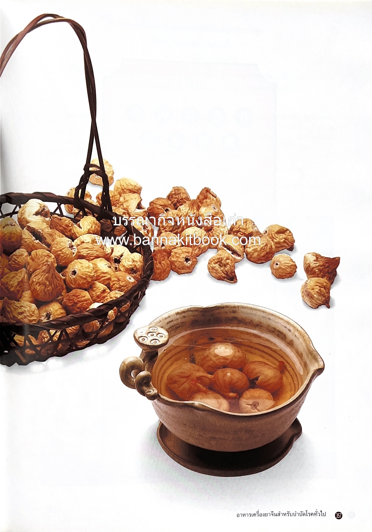 อาหารเครื่องยาจีน : หลักโภชนาการพร้อมสูตรอาหารอายุวัฒนะ โดย : รศ.ดร.ประพิณ มโนมัยวิบูลย์ และคณะ.