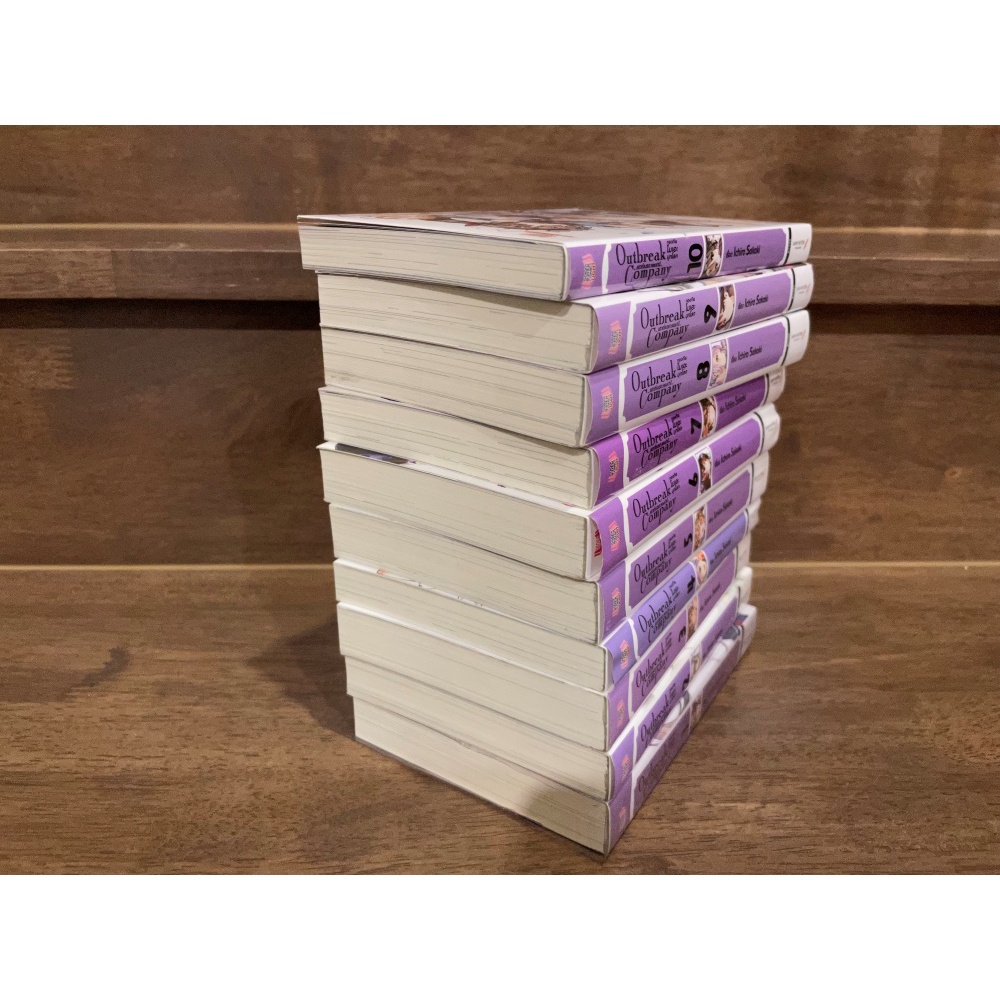 [LIGHT NOVEL] Outbreak Company กองทัพโมเอะบุกโลก เล่ม 1-10 ... Ichiro Sakaki เขียน (มือสอง)