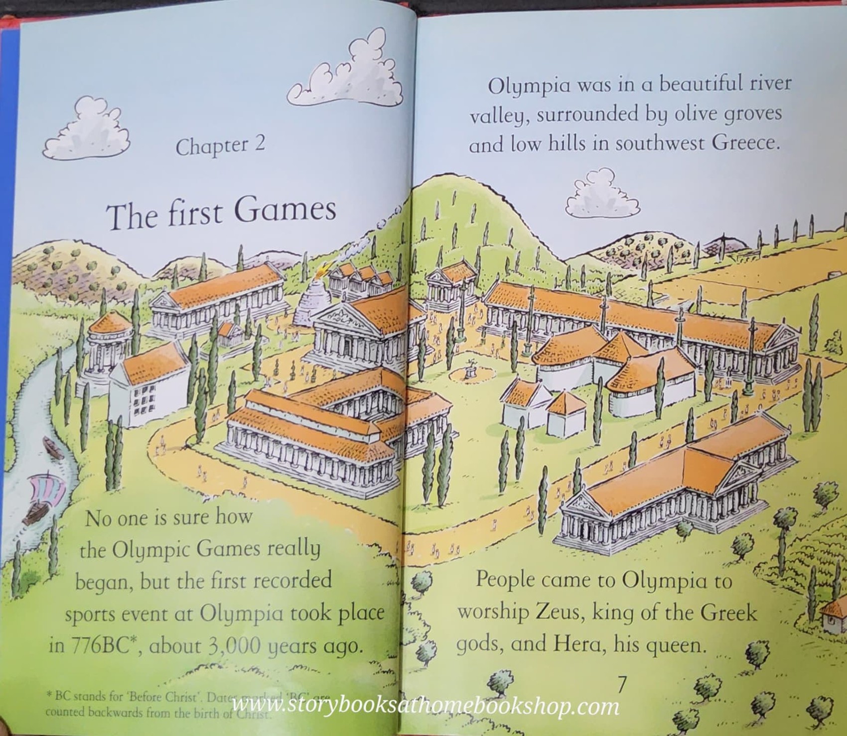 หนังสือนิทานปกแข็ง ** ♥️♥️USBORNE YOUNG READING:THE STORY OFTHE OLYMPICS