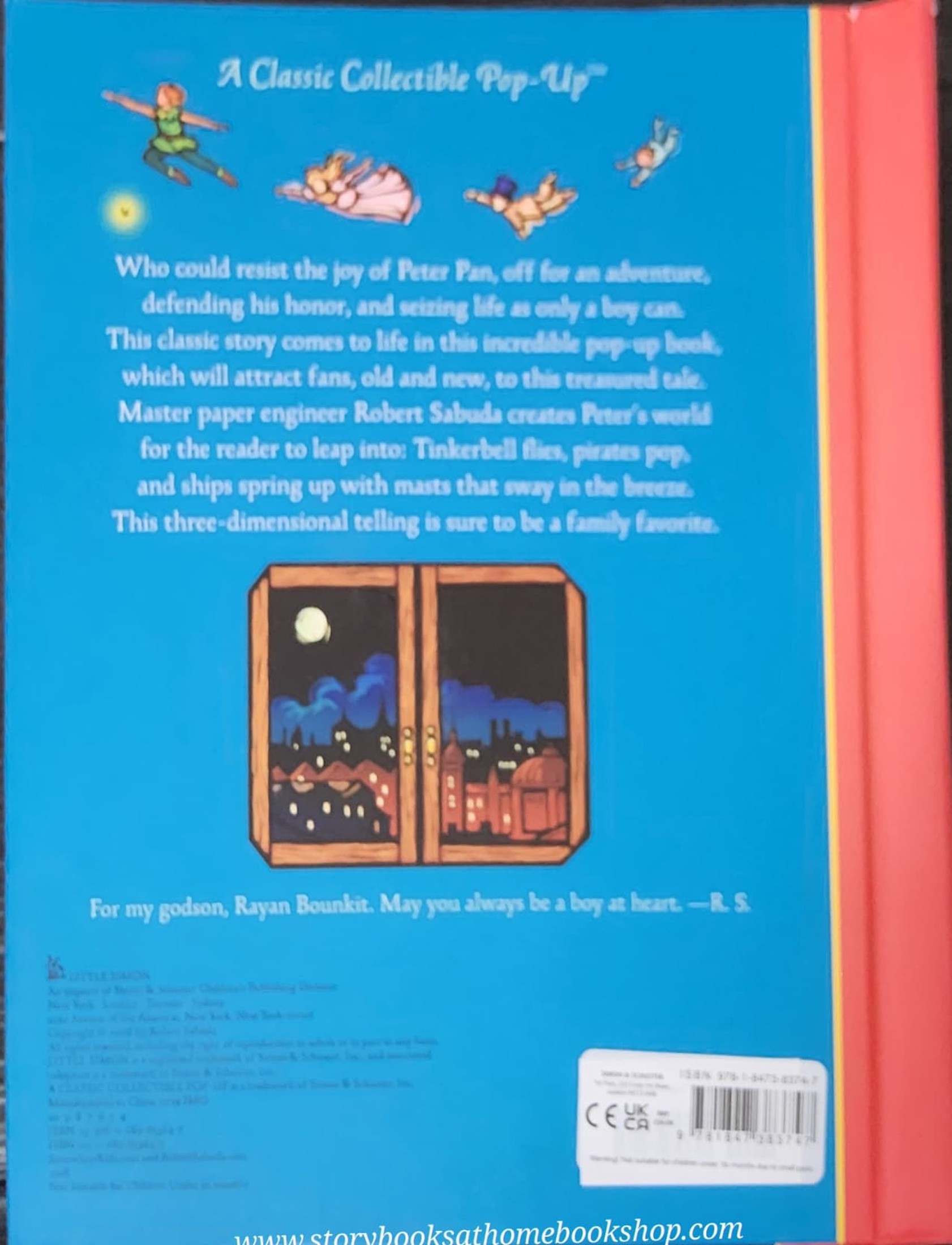 Pop-Up PETER PAN STORY BOOK