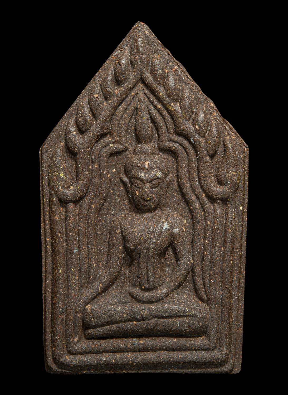 พระขุนแผน รุ่น 3 (ไข่หลง) ปี 2548 (รุ่นประสบการณ์) หลวงพ่อสมนึก วัดหรงบน จ.นครศรีธรรมราช (พิมพ์เล็ก) (เกจิผู้มีพลังจิตสูง มากด้วยเมตตา บารมี)