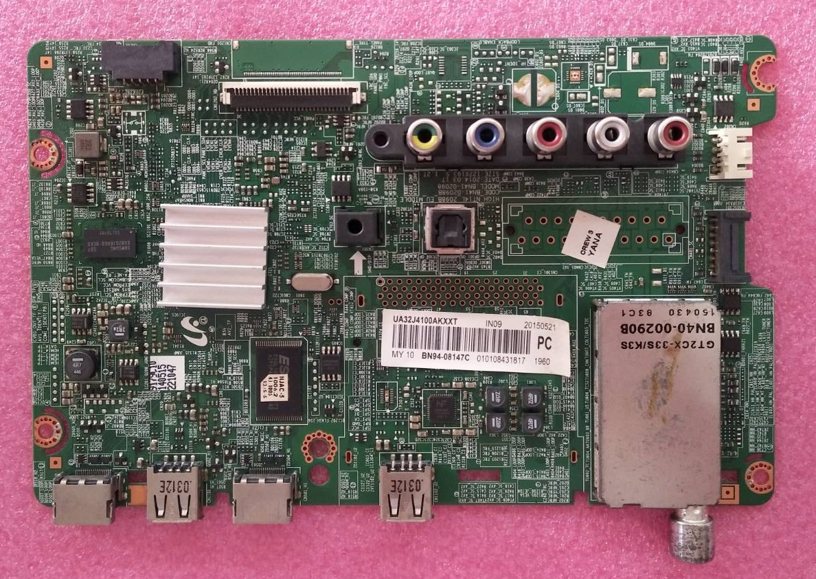 MAINBOARD SAMSUNG (เมนบอร์ด ซัมซุง) ของแท้ถอดจากเครื่อง รุ่น UA32J4100AK พาร์ท BN94-08147C :BN94-08839H :BN94-08839D:BN-08839G