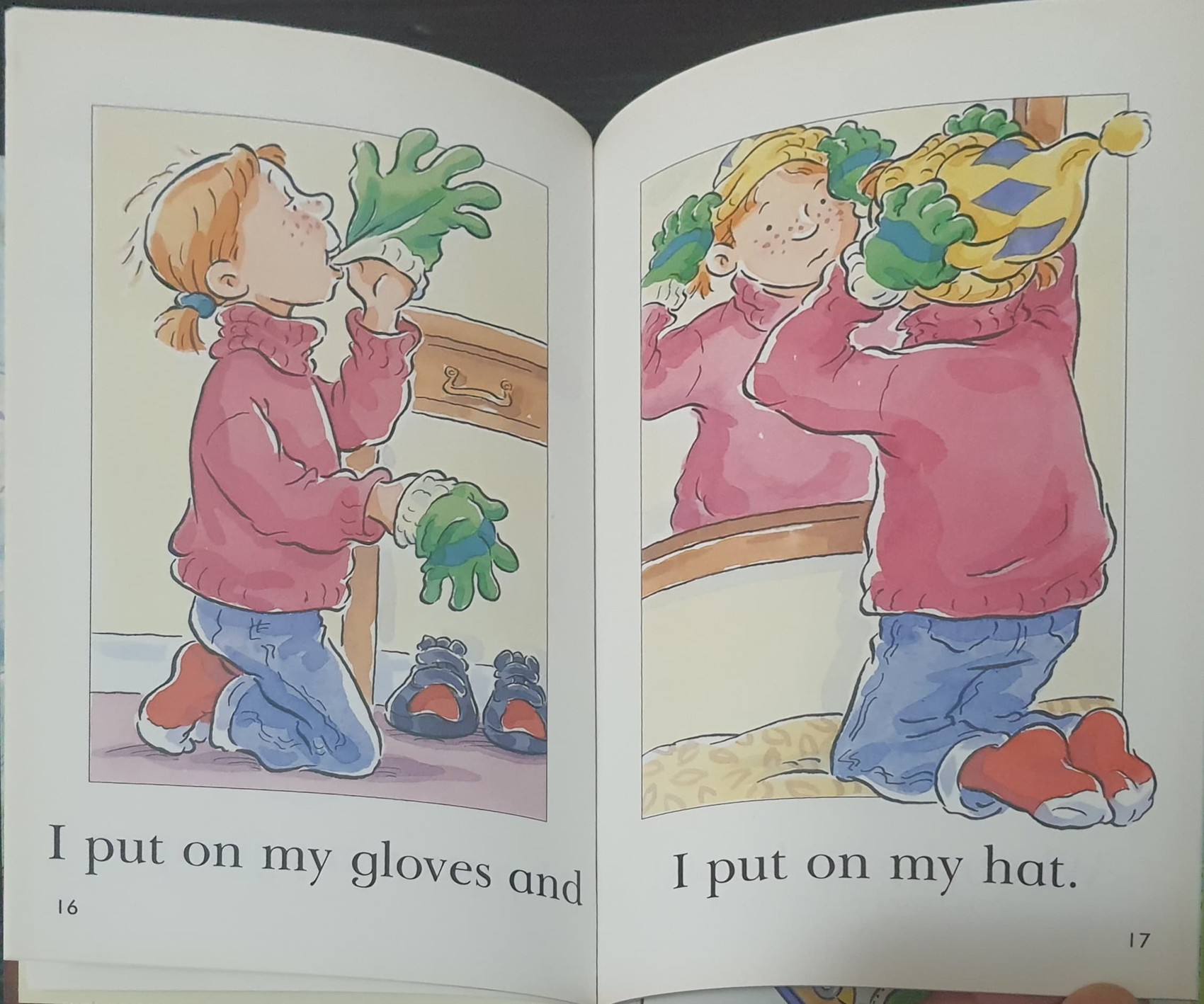 หนังสือนิทานปกแข็ง ** 🍅🍓READ WITH LADYBIRD:L1 BOOK 4 STUCK IN THE MUD