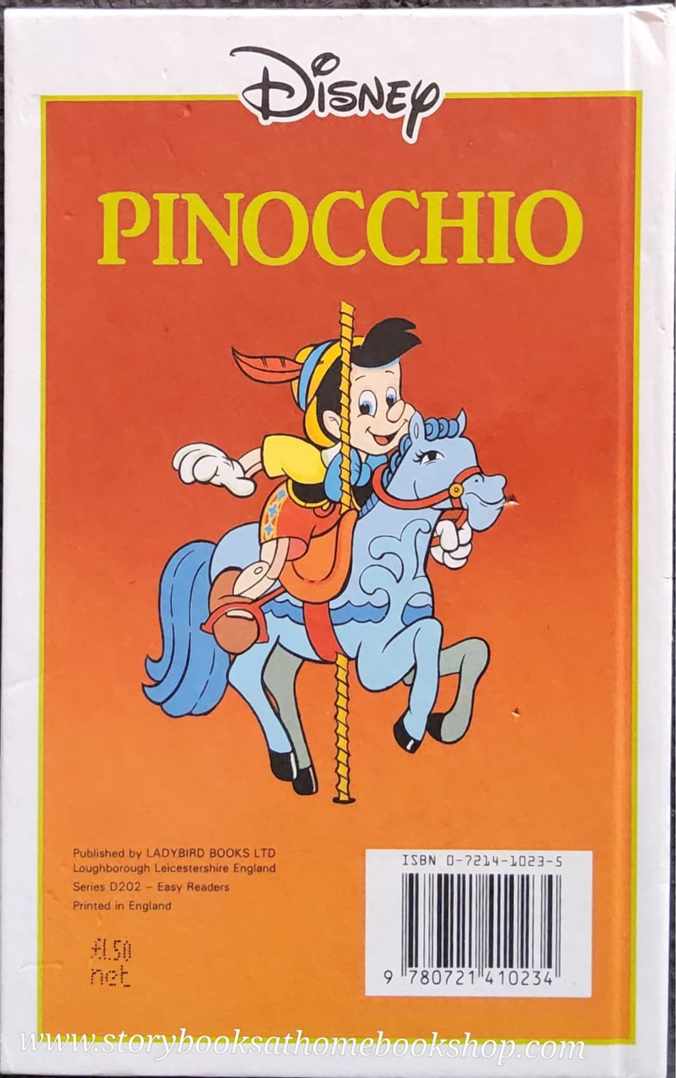 หนังสือนิทานปกแข็ง** 🍅🍅DISNEY PICNOCCHIO