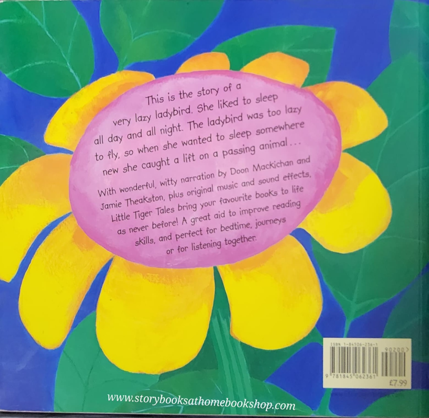 หนังสือนิทานปกอ่อน** 🍅🍓THE VERY LAZY LADYBIRD WITH CD