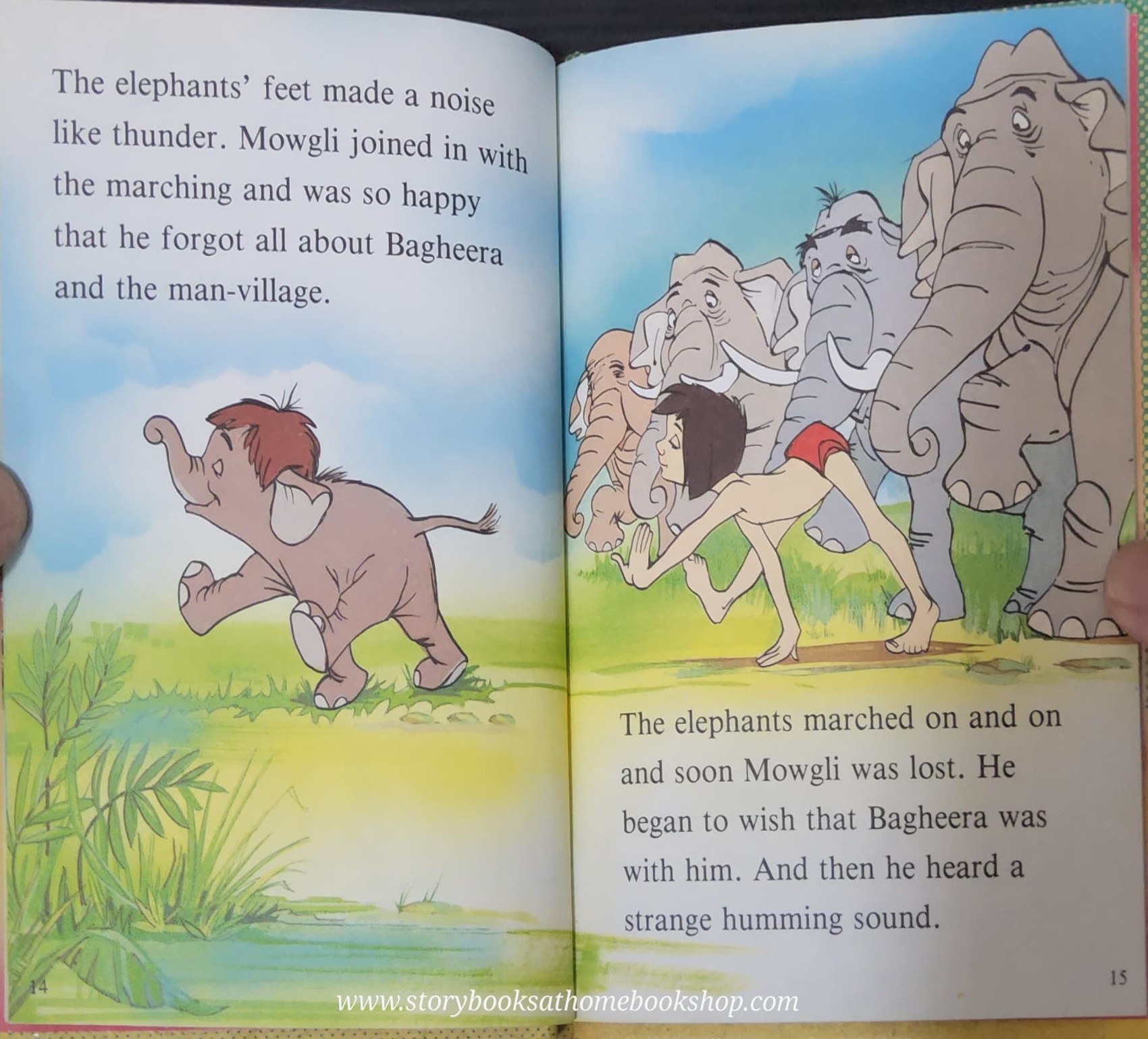 หนังสือนิทานปกแข็ง ** 🍅🍓Disney THE JUNGLE BOOK