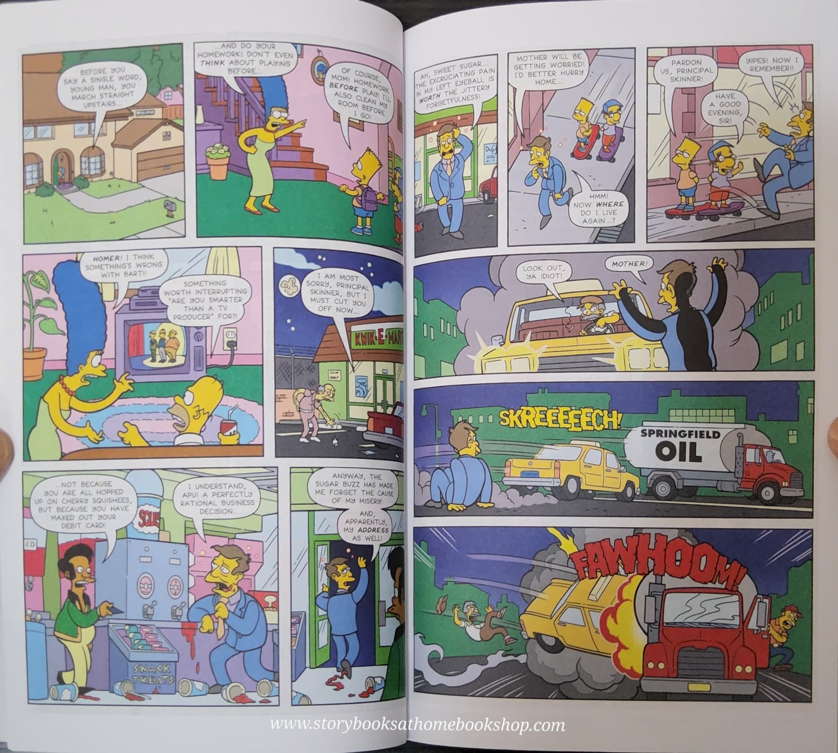 Comics Book** 🍓🍓BART SIMPSONS MASTER OF DISASTER