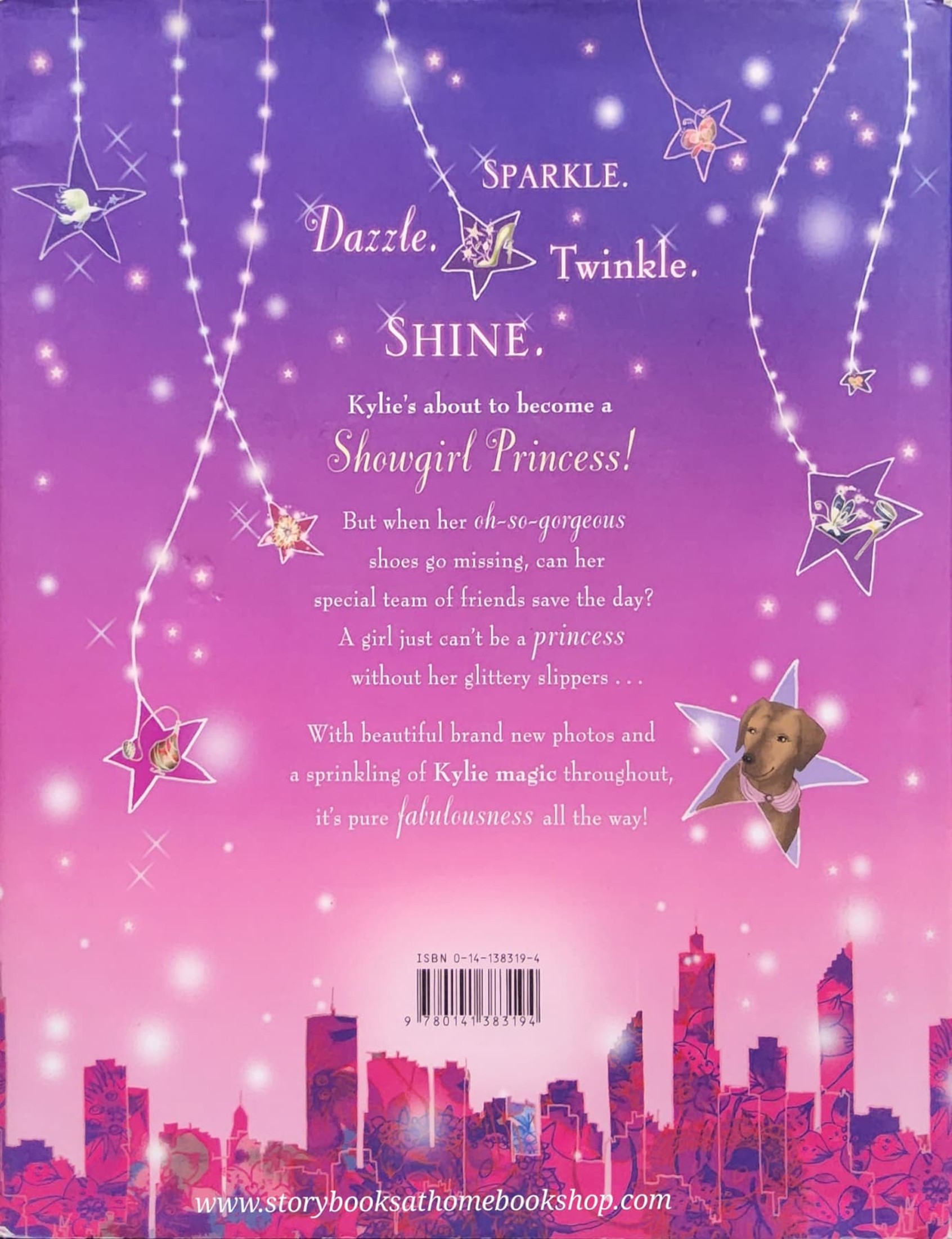 หนังสือนิทานปกแข็ง** 🍅KYLIE THE SHOWGIRL PRINCESS: ATUR FAIRY TALE FULL OF GLITTER,GLAMOUR AND DREAM!