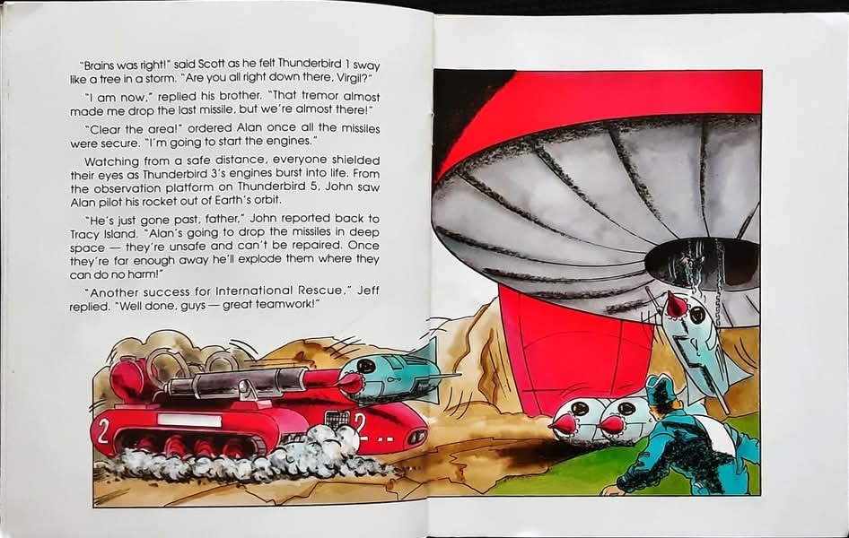 หนังสือนิทานปกอ่อน** 🍅🍓THUNDERBIRDS TO THE RESCUE